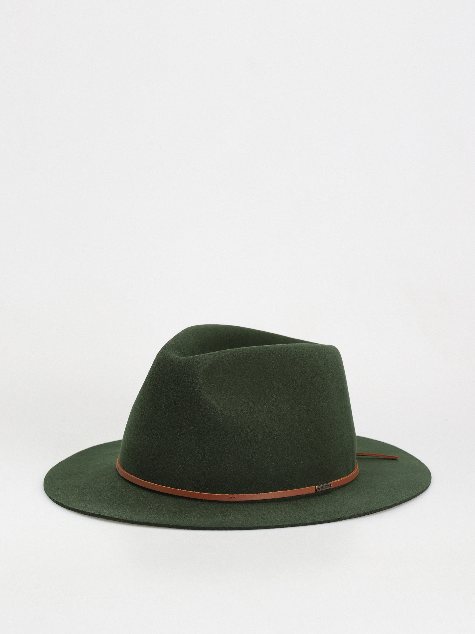 Klobouk Brixton Wesley Fedora (moss)