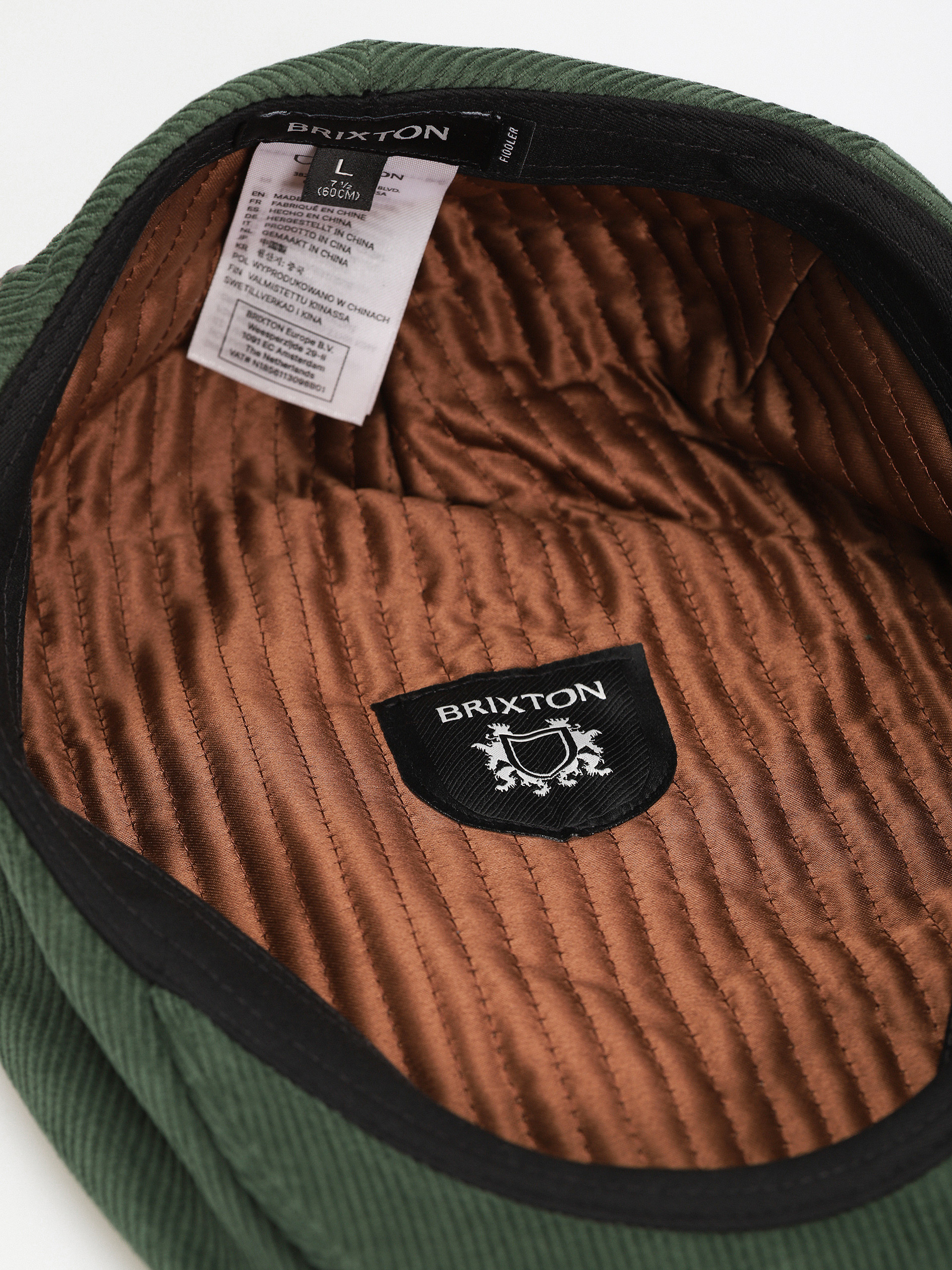 Klobouk s kšiltem Brixton Hooligan Snap Cap (pine needle)