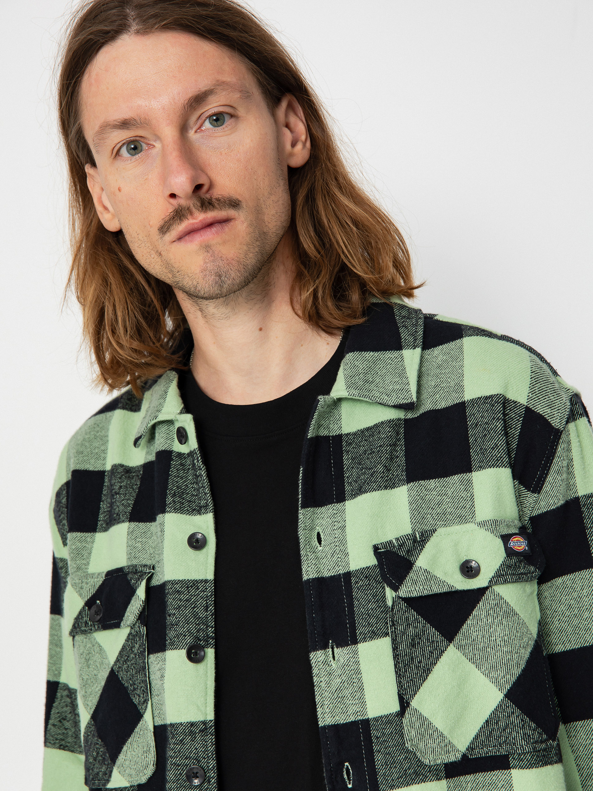 Košile Dickies New Sacramento (quiet green)