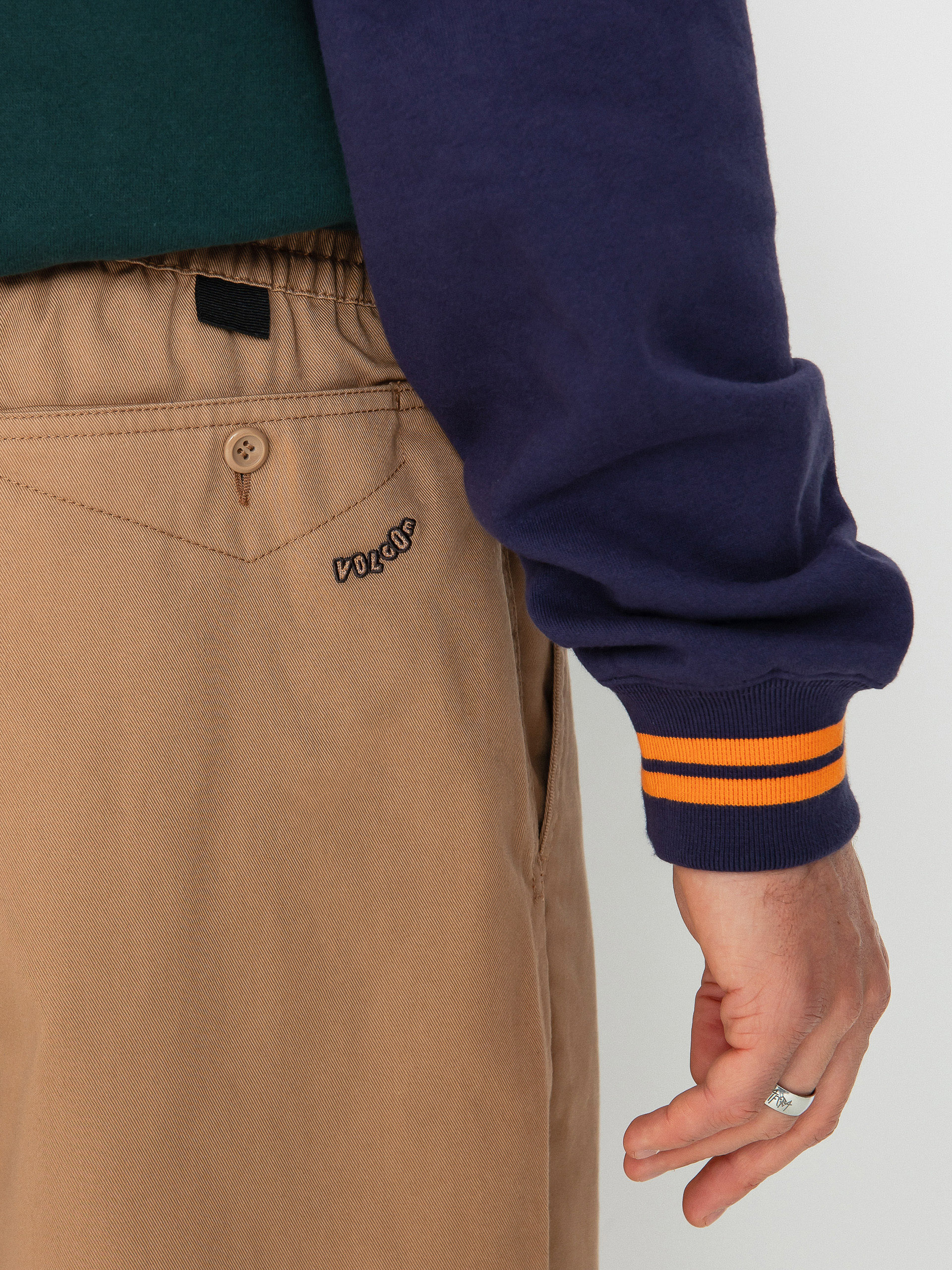 Kalhoty Volcom Skate Vitals Simon B Ew (dusty brown)