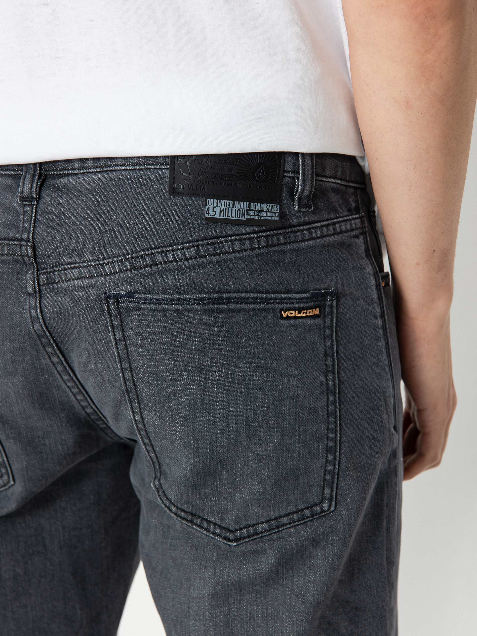 Kalhoty Volcom Vorta Denim (easy enzyme grey)