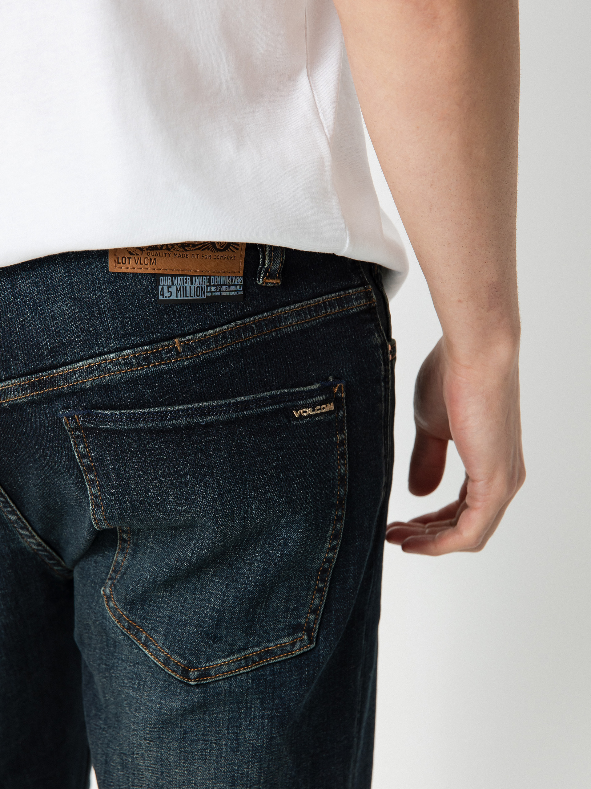 Kalhoty Volcom Solver Denim (vintage blue)