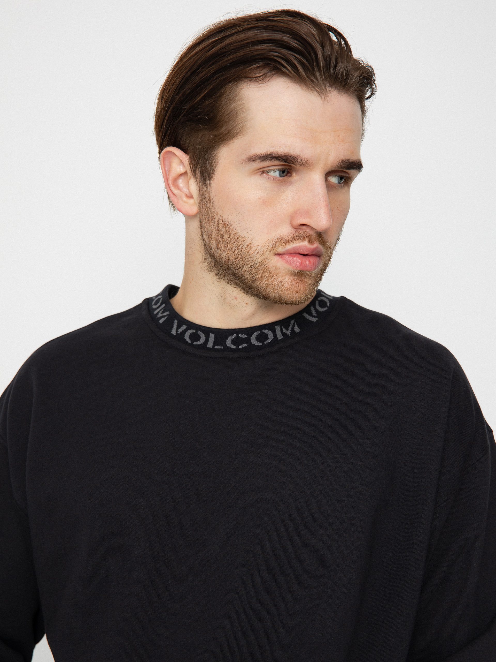 Mikina Volcom Skate Vital Crew (black)