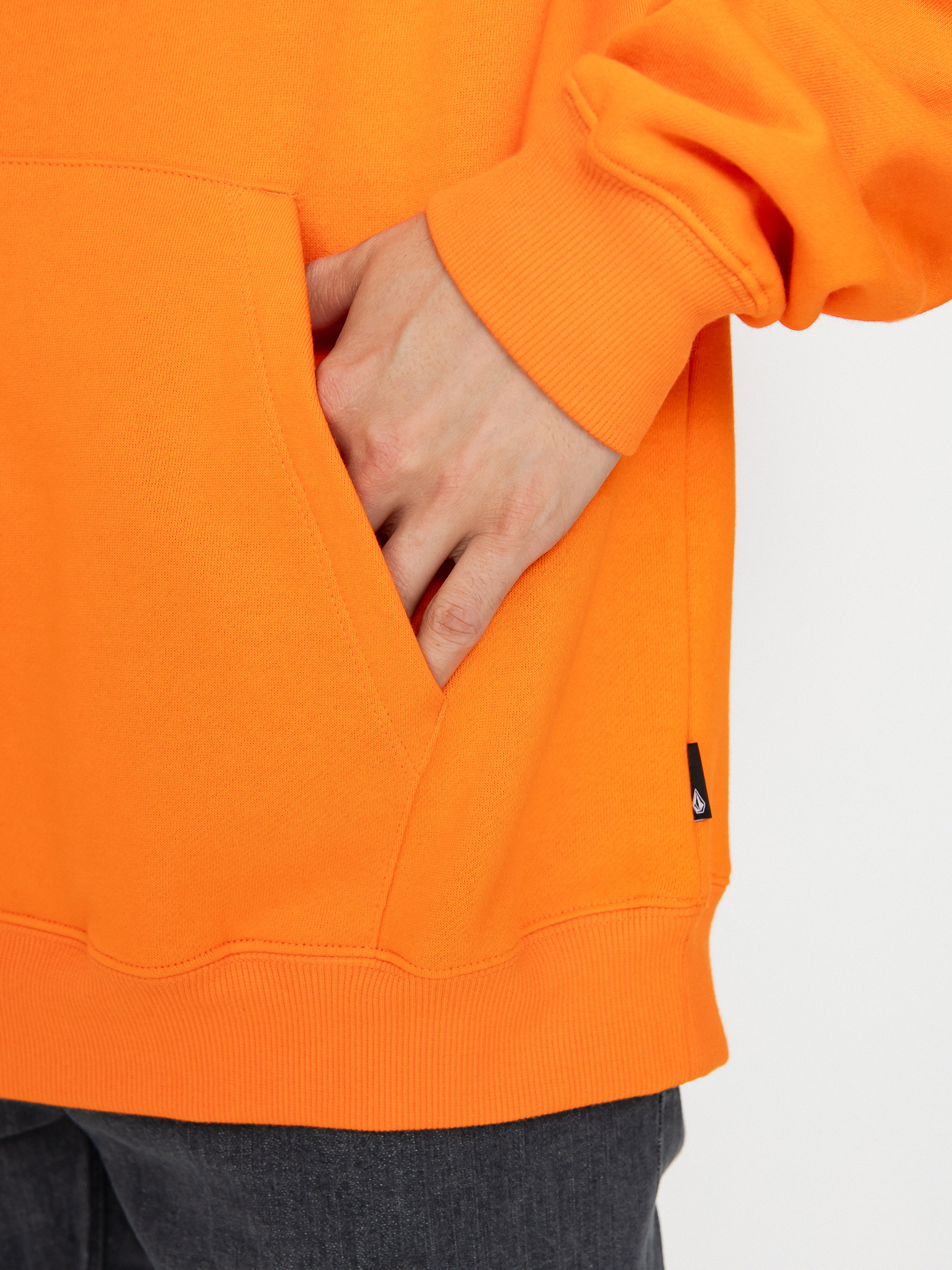 Mikina s kapucí Volcom Obtic HD (carrot)