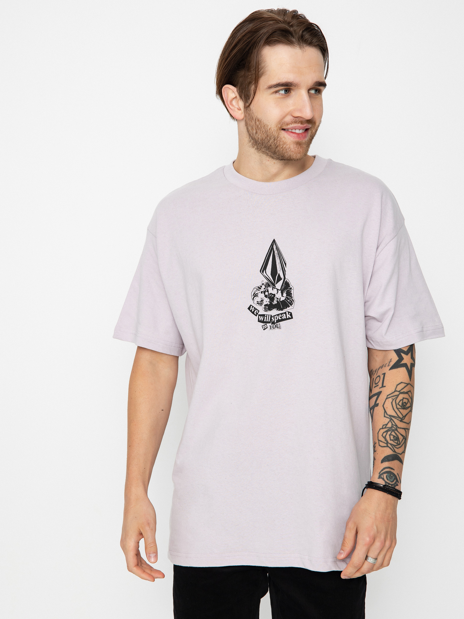 Tričko Volcom Colle Age Lse (iris purple)