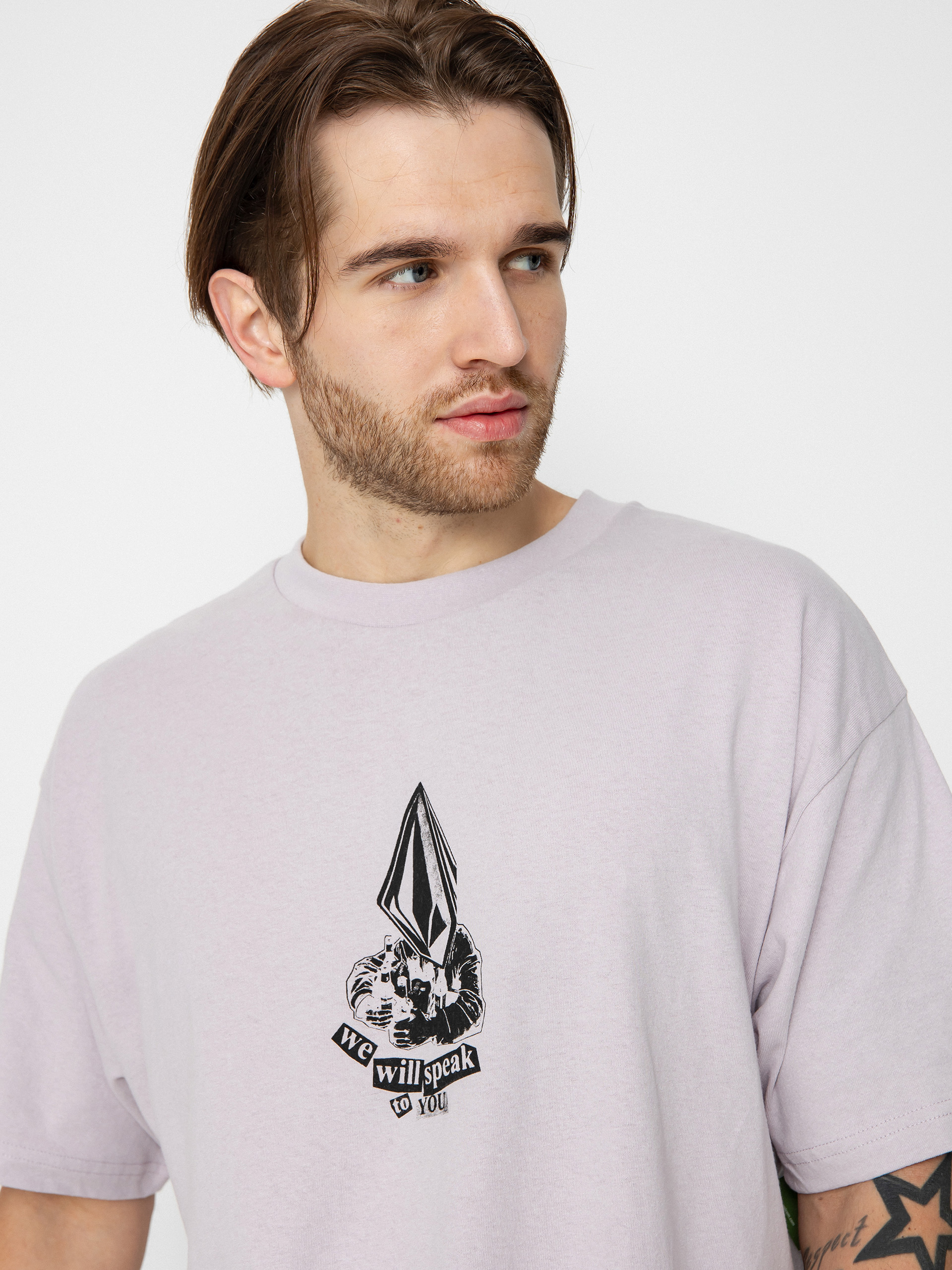 Tričko Volcom Colle Age Lse (iris purple)