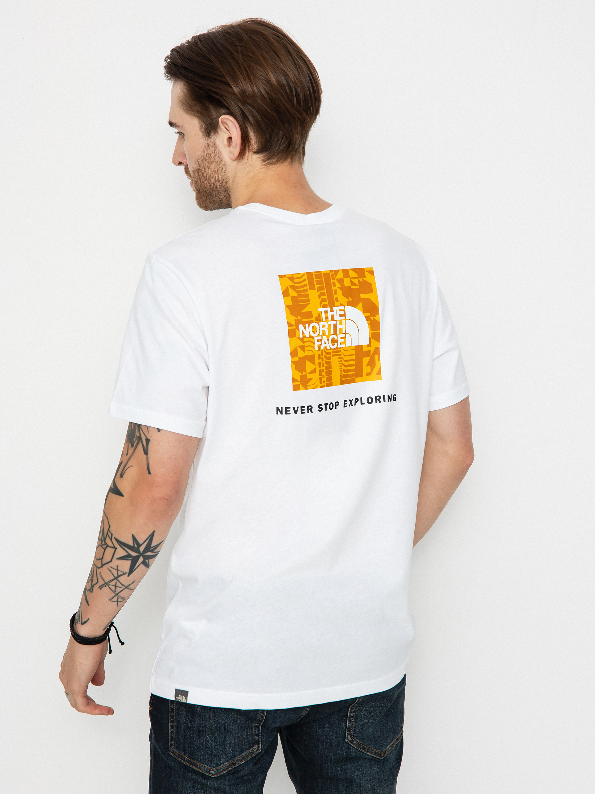 Tričko The North Face Redbox (tnf white/summit gold i)