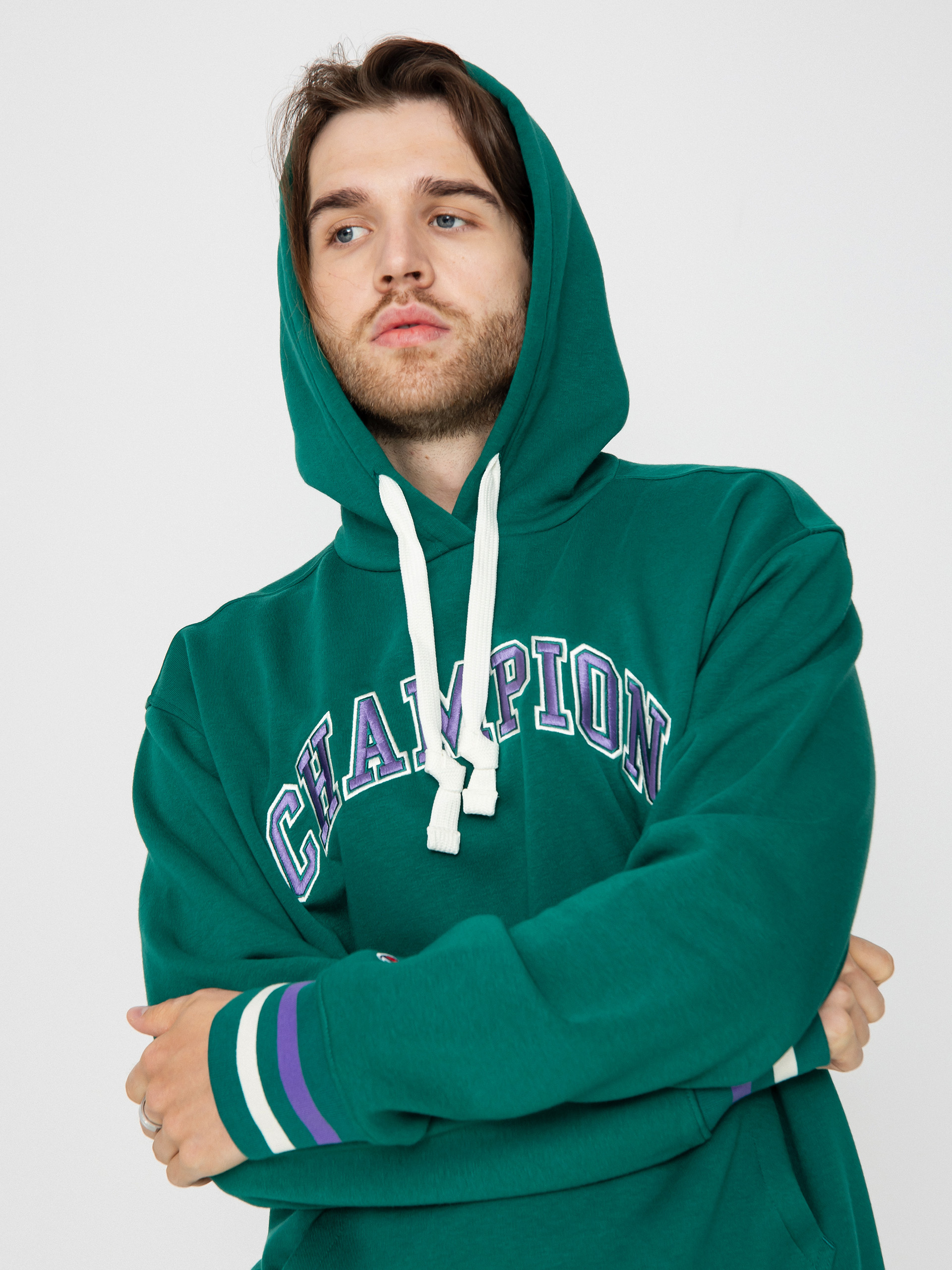 Mikina s kapucí Champion Hooded Sweatshirt 219174 HD (avt)