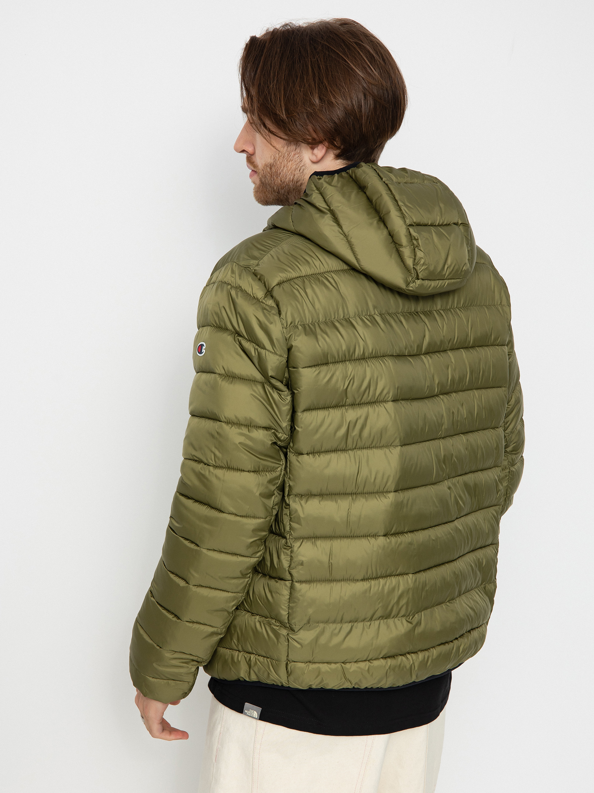 Bunda Champion Legacy Hooded Jacket 219184 (cpo/nbk)