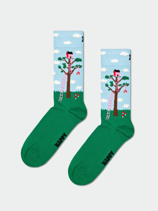 Ponožky Happy Socks Treehouse (green/blue)
