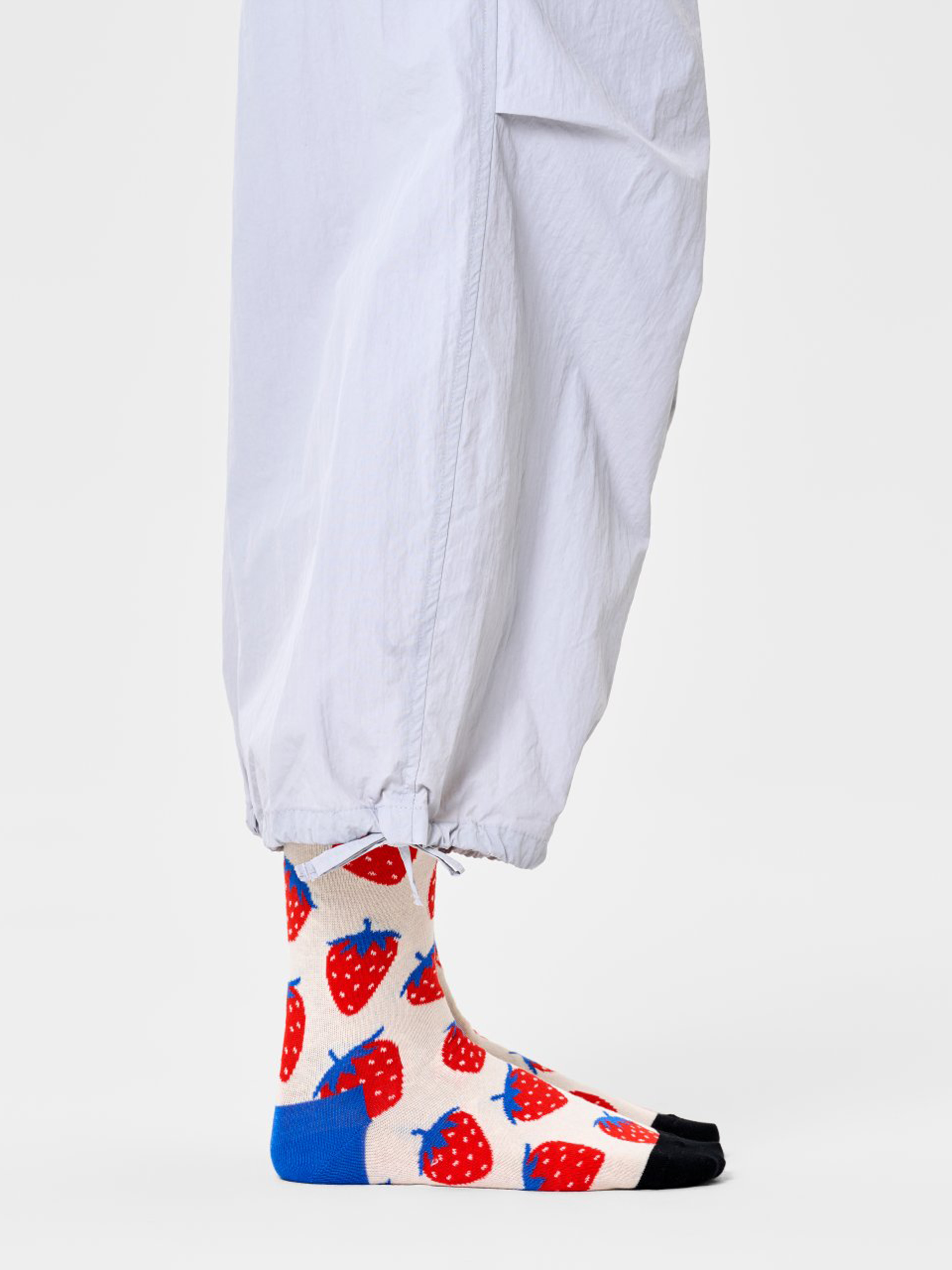 Ponožky Happy Socks Strawberry (white)