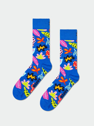 Ponožky Happy Socks Leaves (blue)