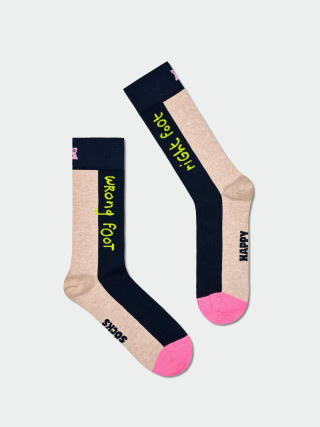 Ponožky Happy Socks Right Wrong (wall/navy)