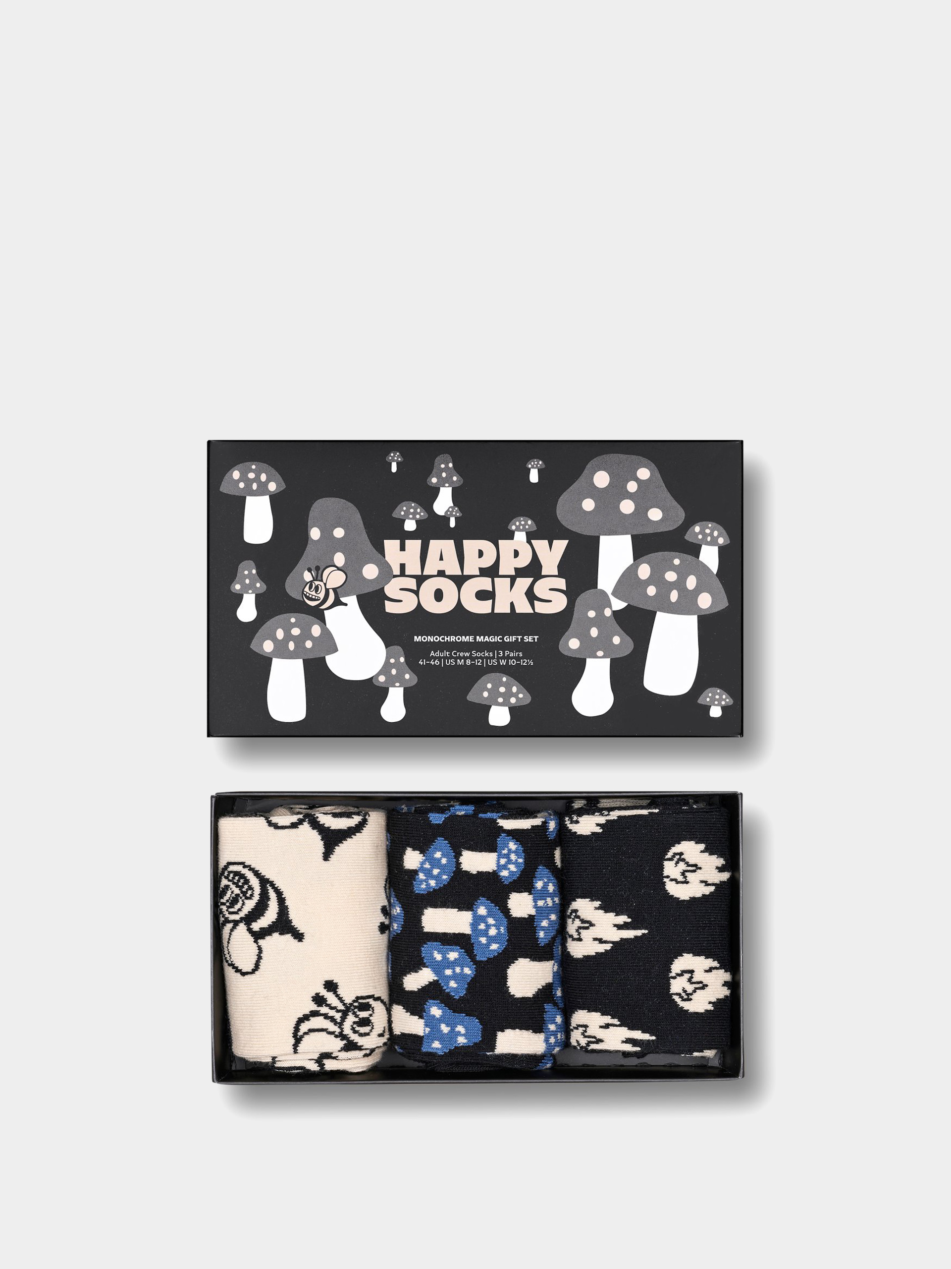 Ponožky Happy Socks 3 Pack Monochrome Magics Gift Set (multi)