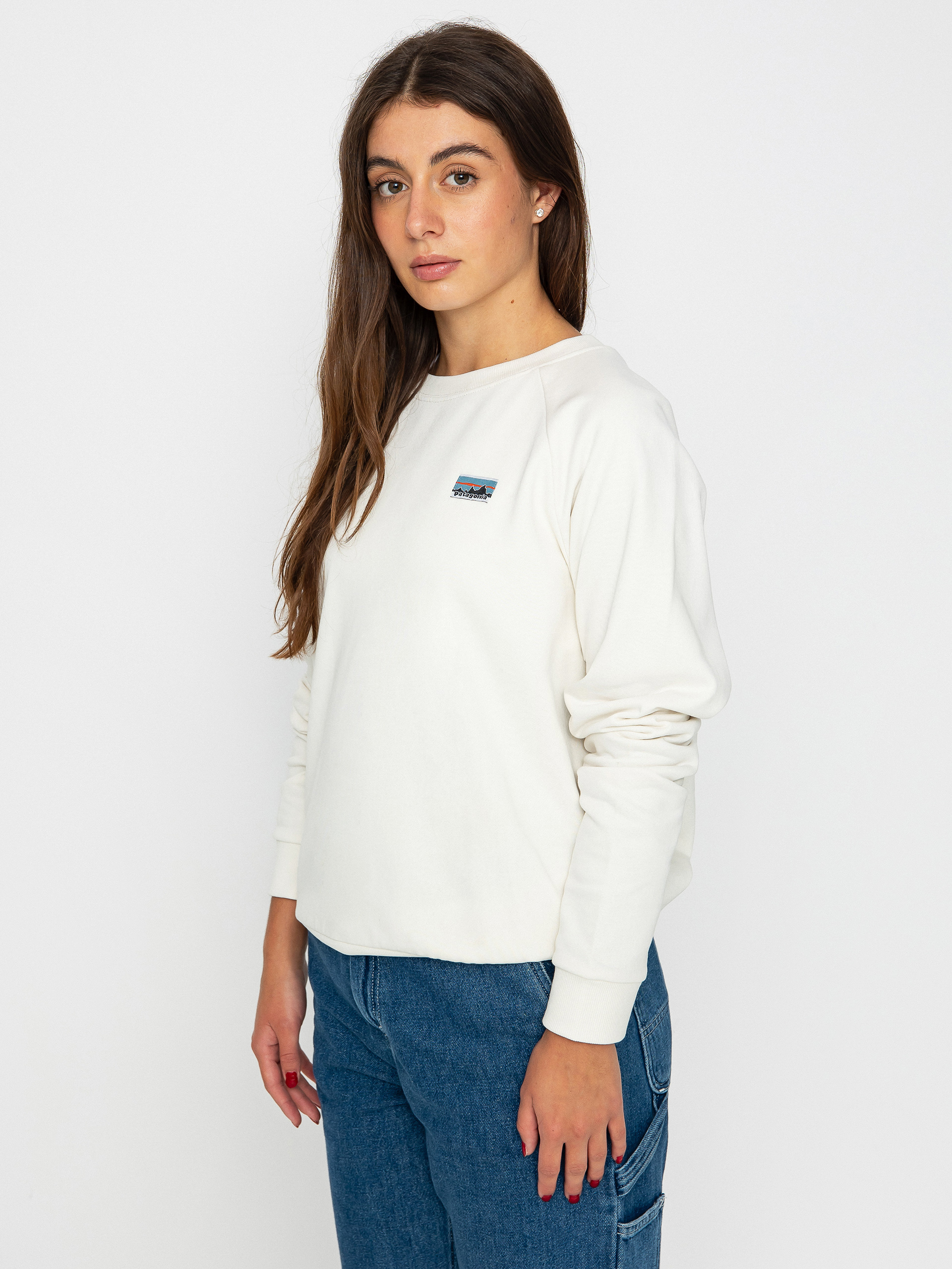 Mikina Patagonia Regenerative Organic Certified Cotton Essential Wmn (wool white)