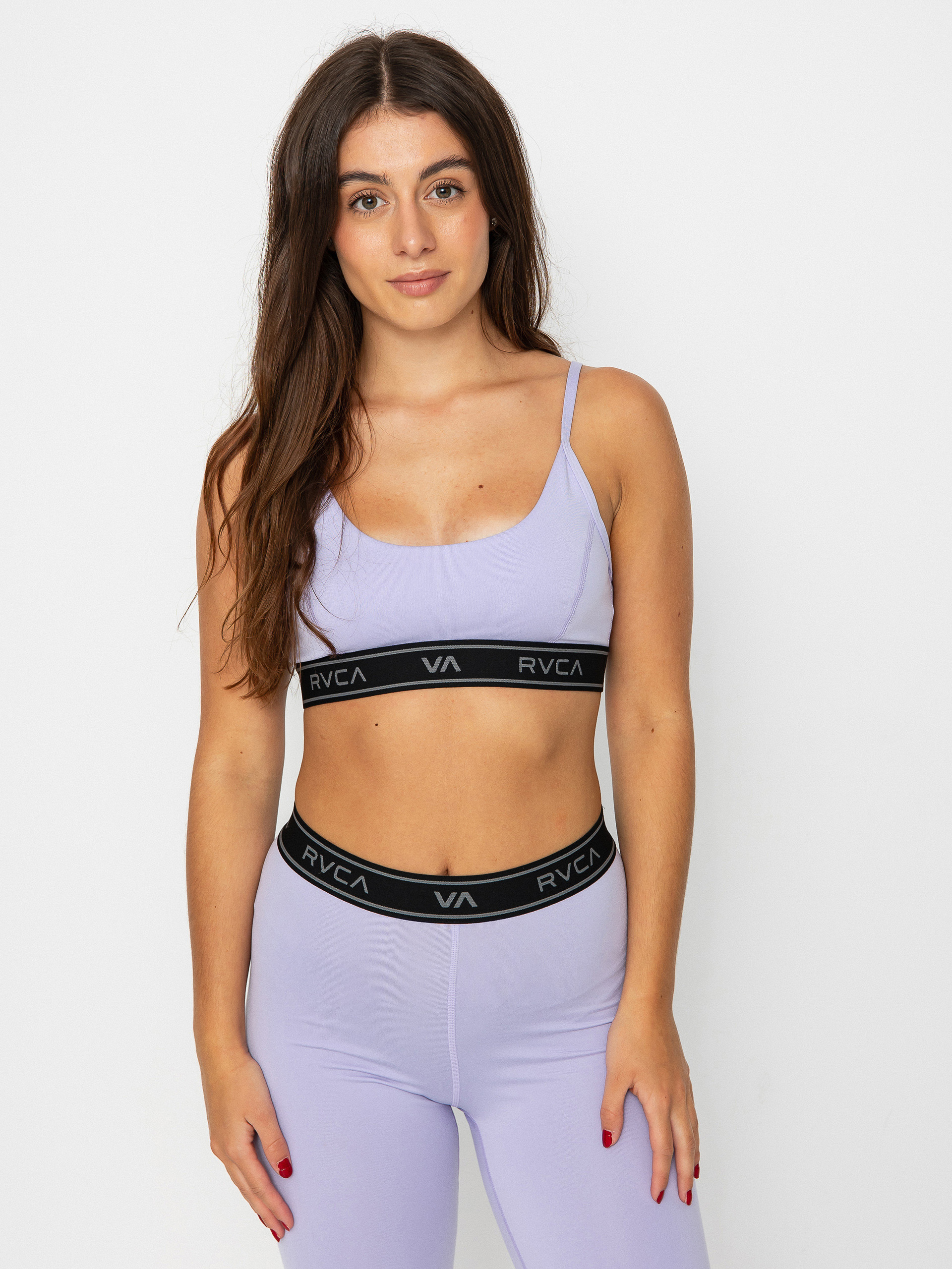 Plavky RVCA Góra od bikini Base Bra Wmn (lavender)