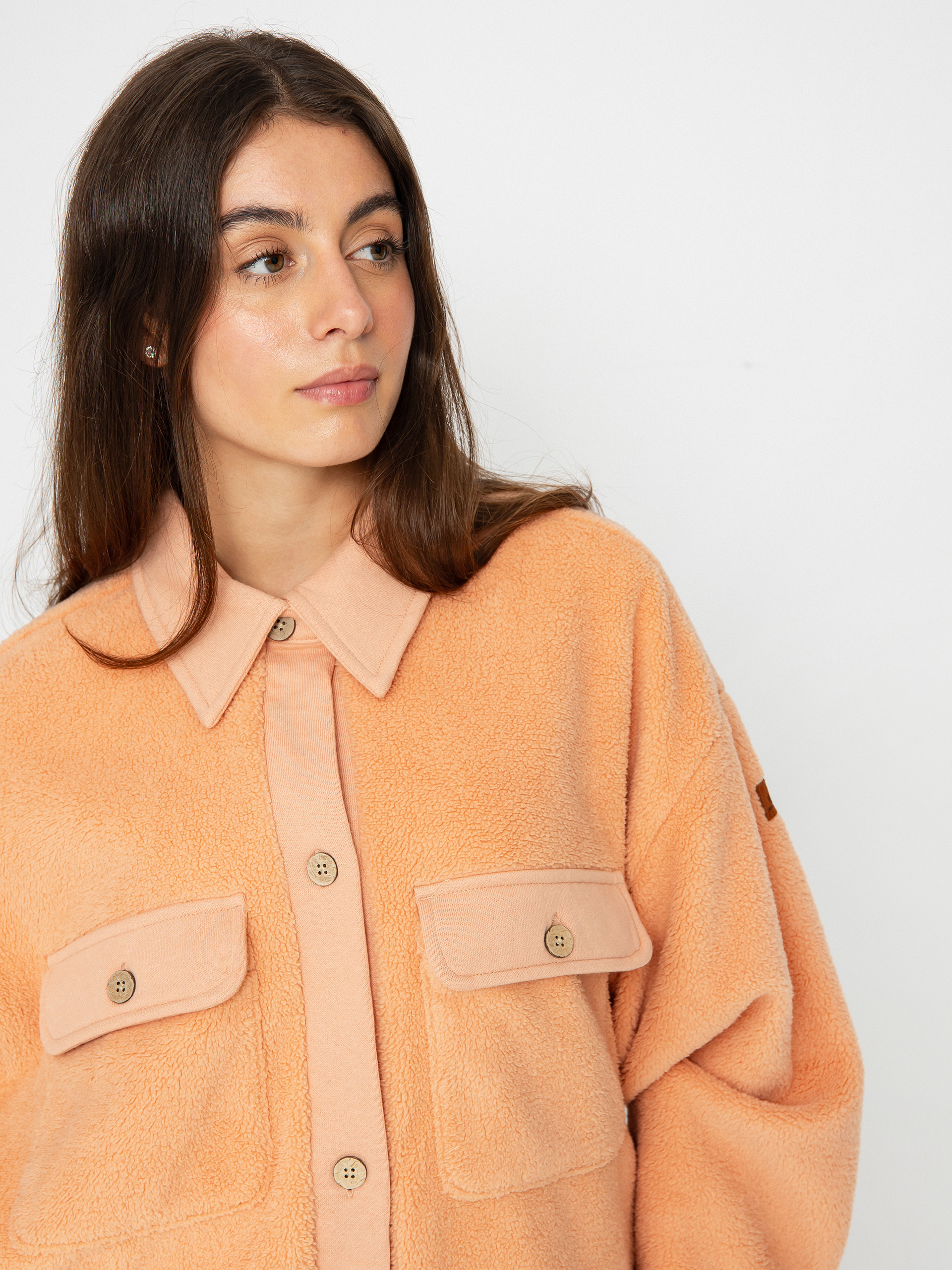 Bunda Roxy Switch Up Sherpa Wmn (dusty coral)