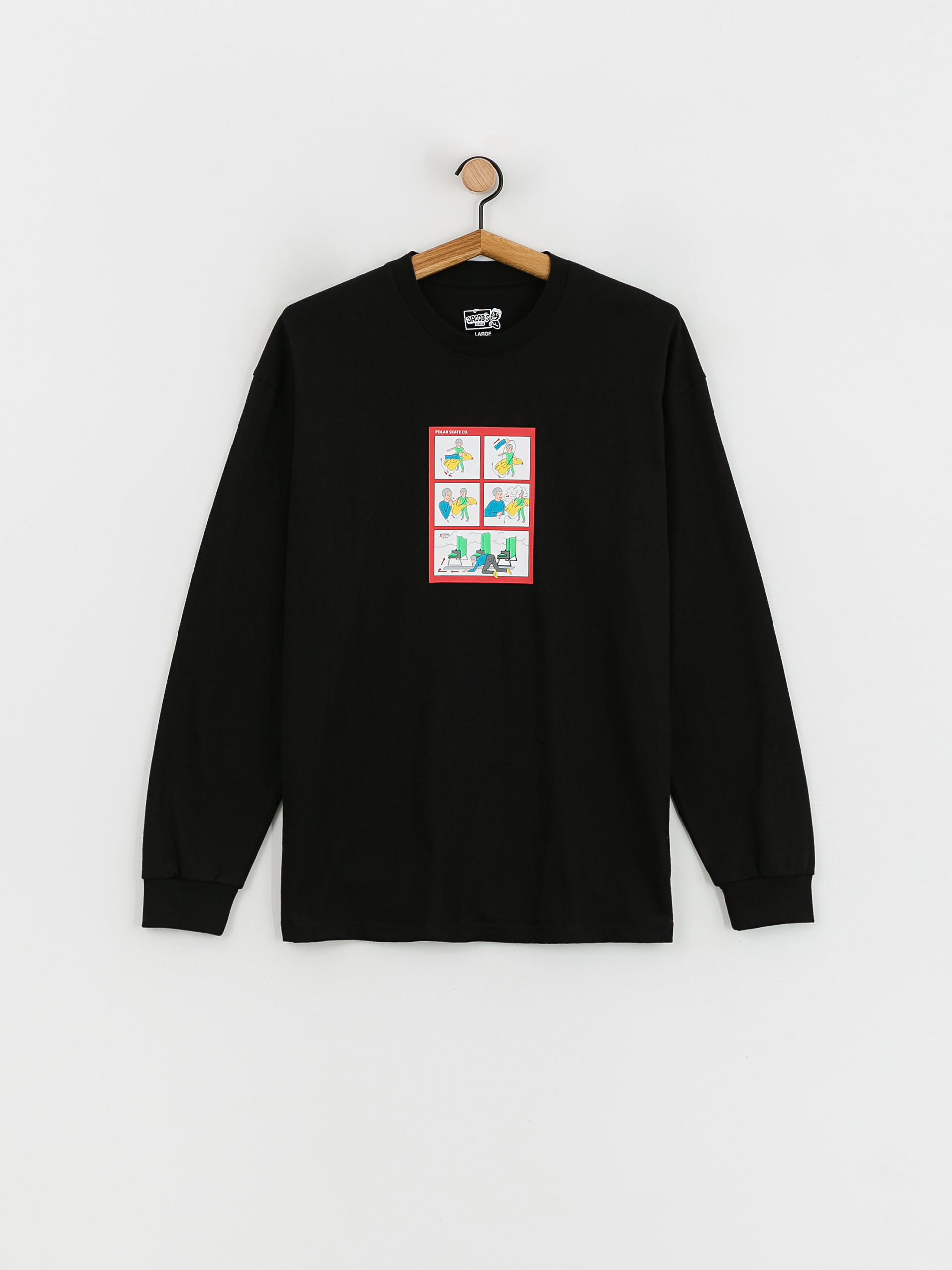 Triko Polar Skate Safety on Board (black)