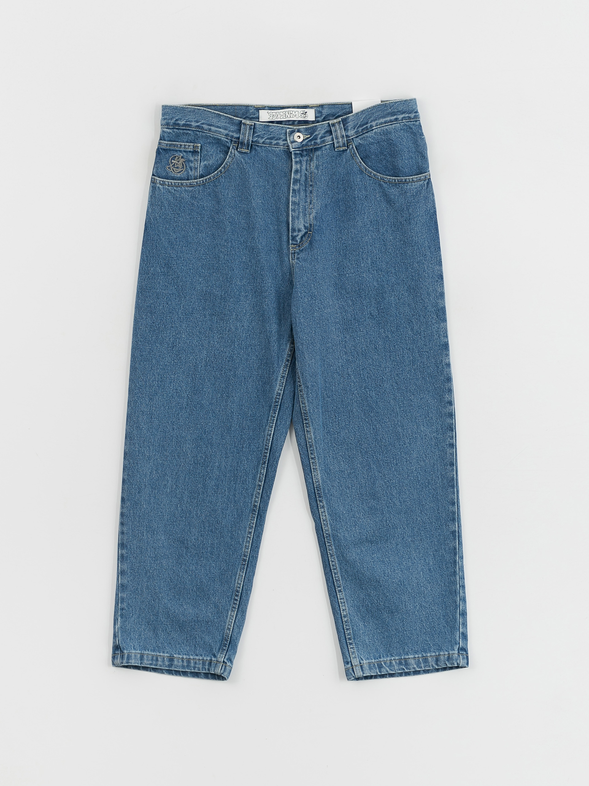 Kalhoty Polar Skate 93! Denim (mid blue)