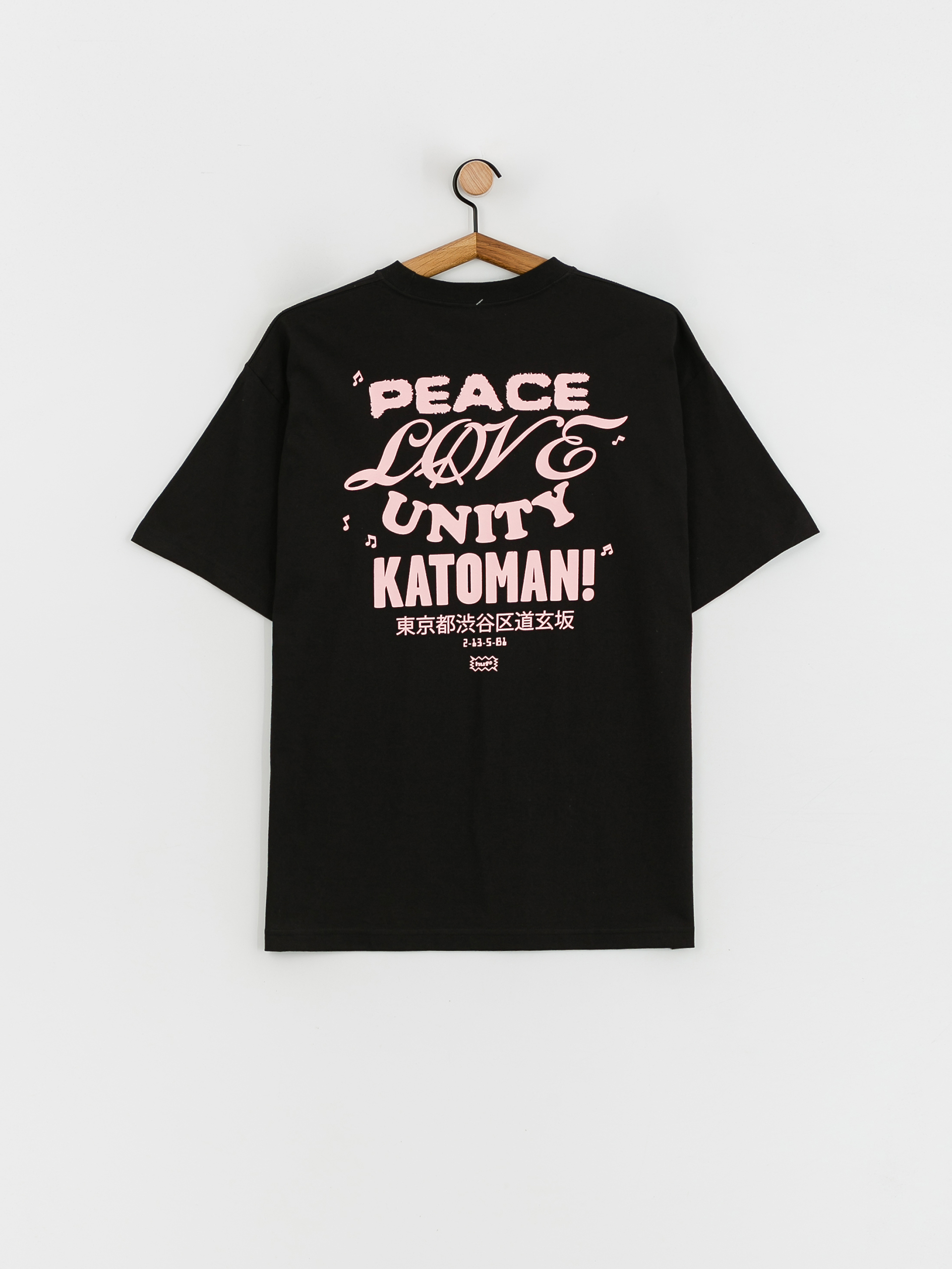 Tričko HUF Beat Cafe (black)