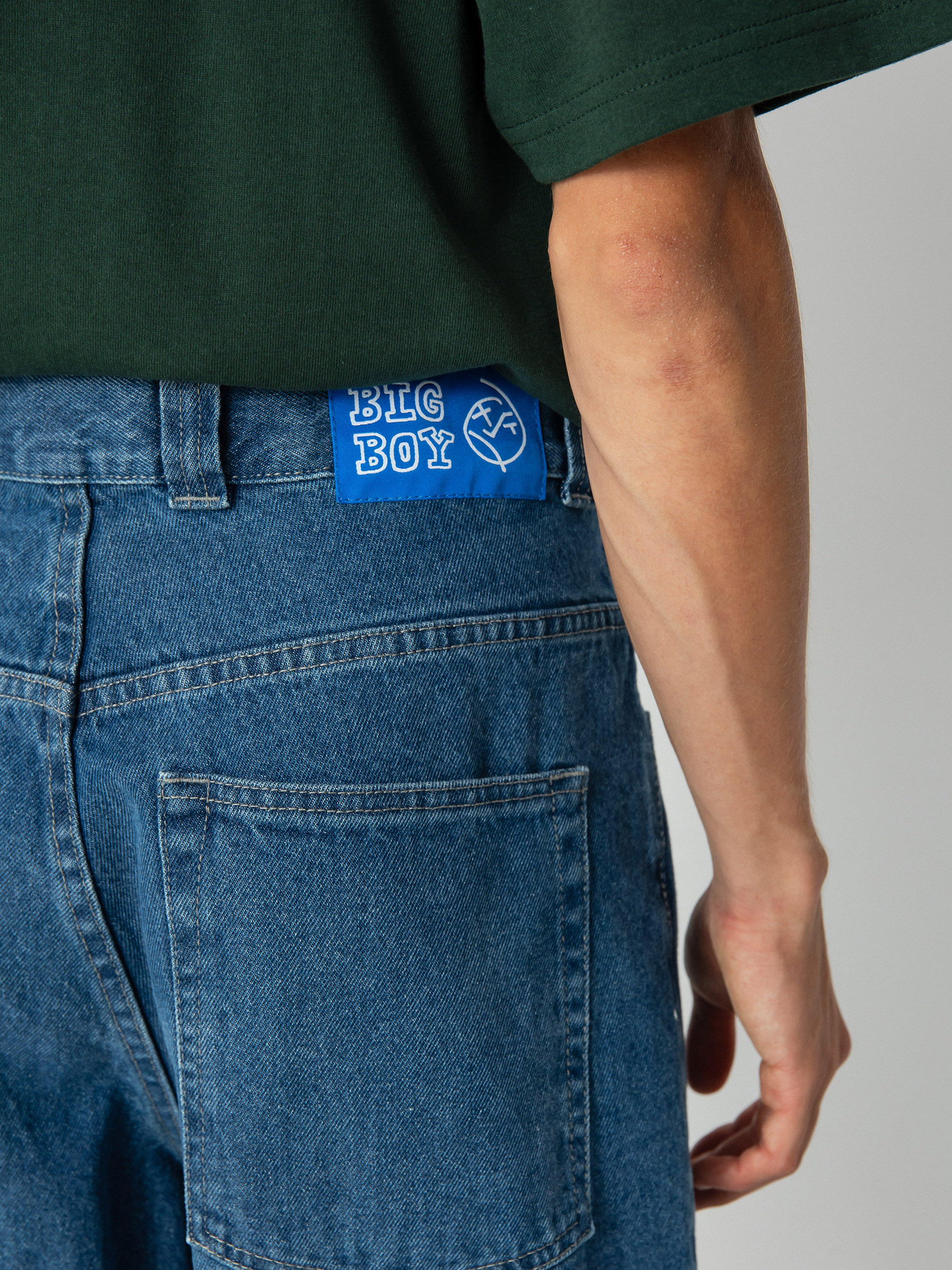 Kalhoty Polar Skate Big Boy Jeans (mid blue)