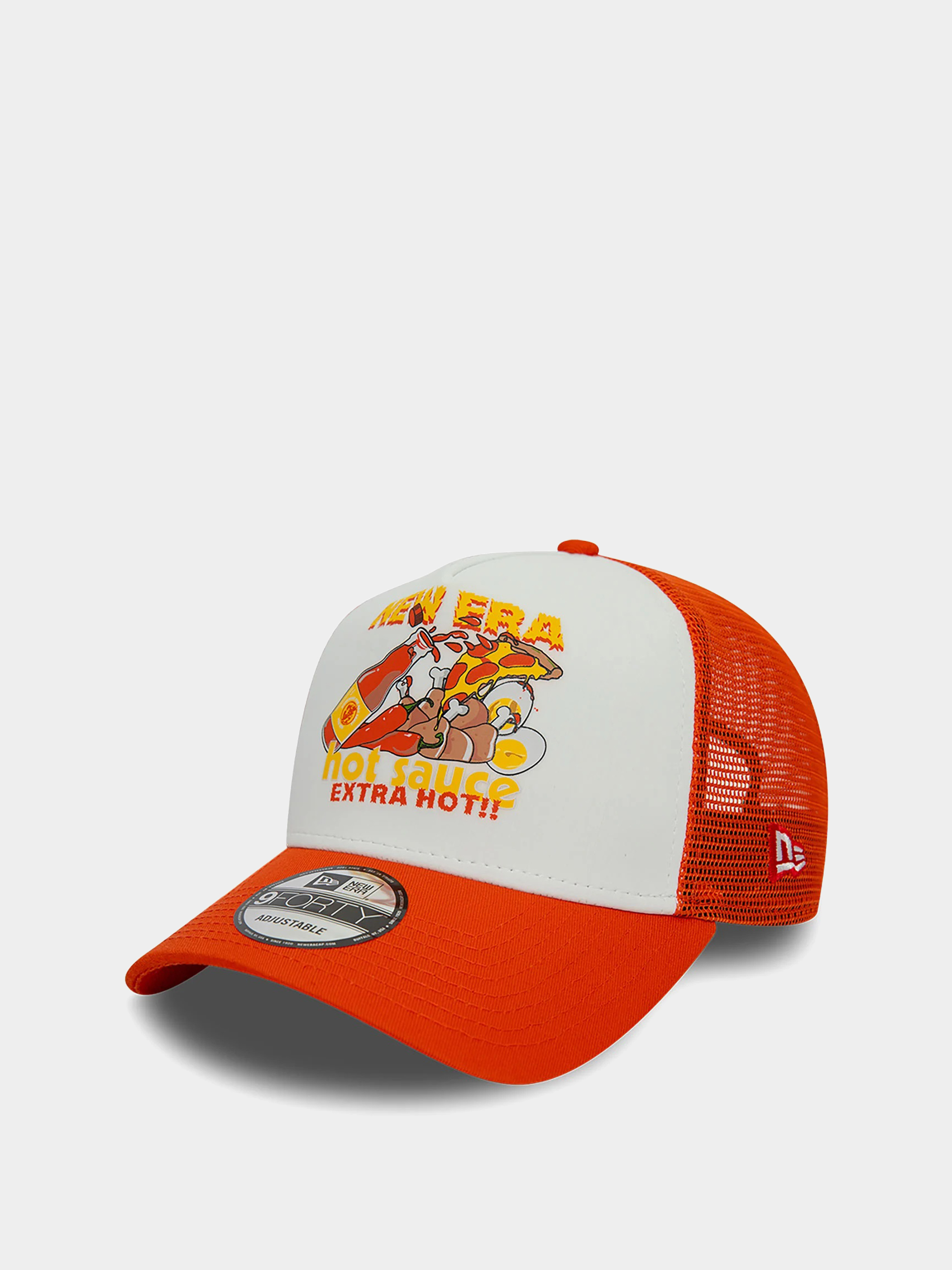 Kšiltovka  New Era Food Trucker (orange/white)