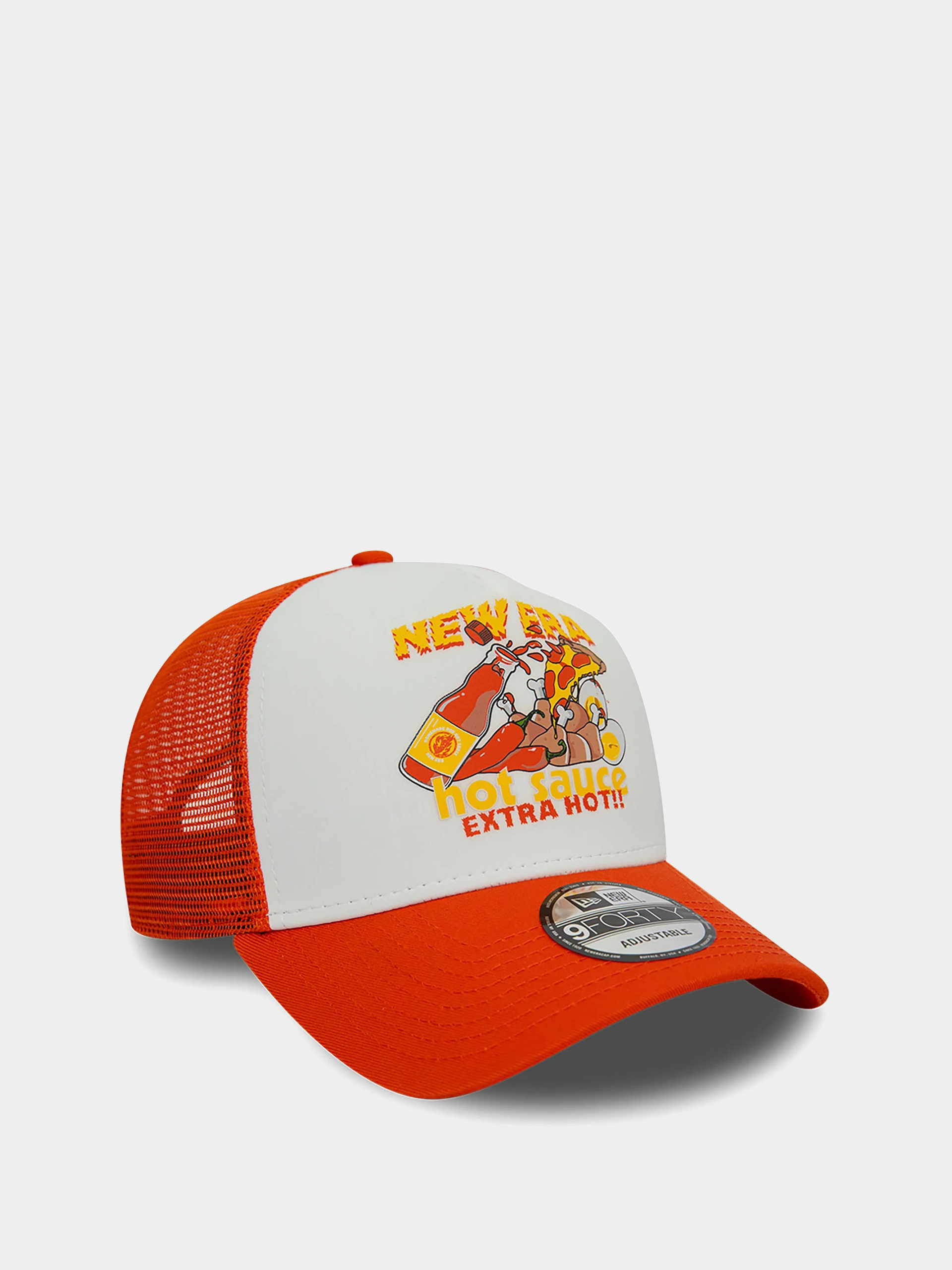 Kšiltovka  New Era Food Trucker (orange/white)