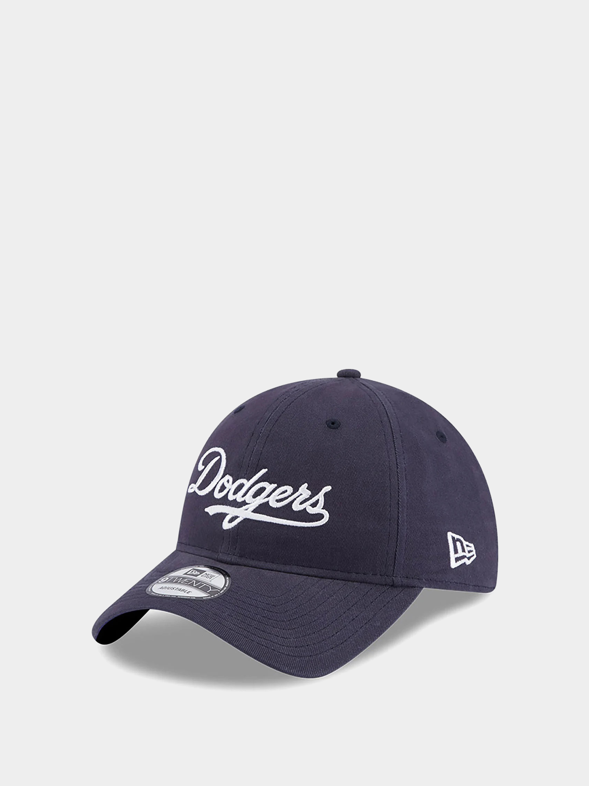 Kšiltovka  New Era Team Script 9Twenty Los Angeles Dodgers (navy)