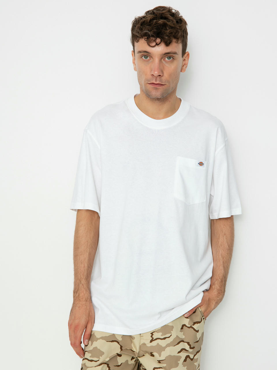 Tričko Dickies Luray Pocket (white)