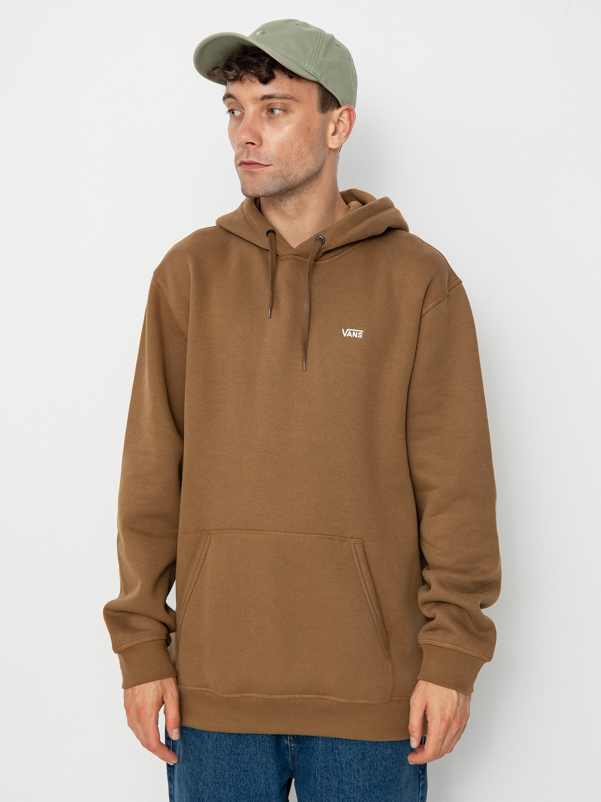 Mikina s kapucí Vans Comfycush HD (sepia)