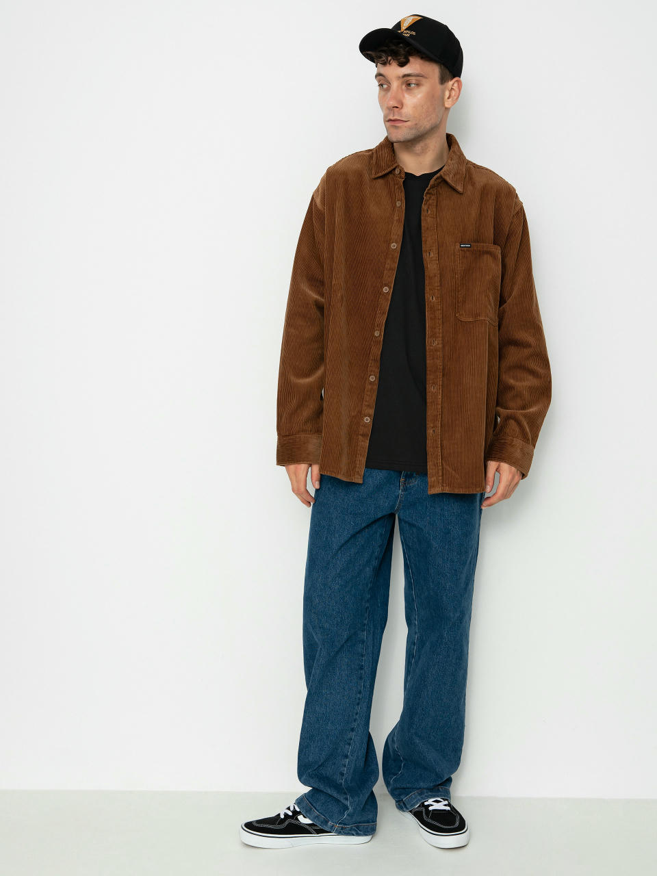 Košile Brixton Porter Overshirt (bison)