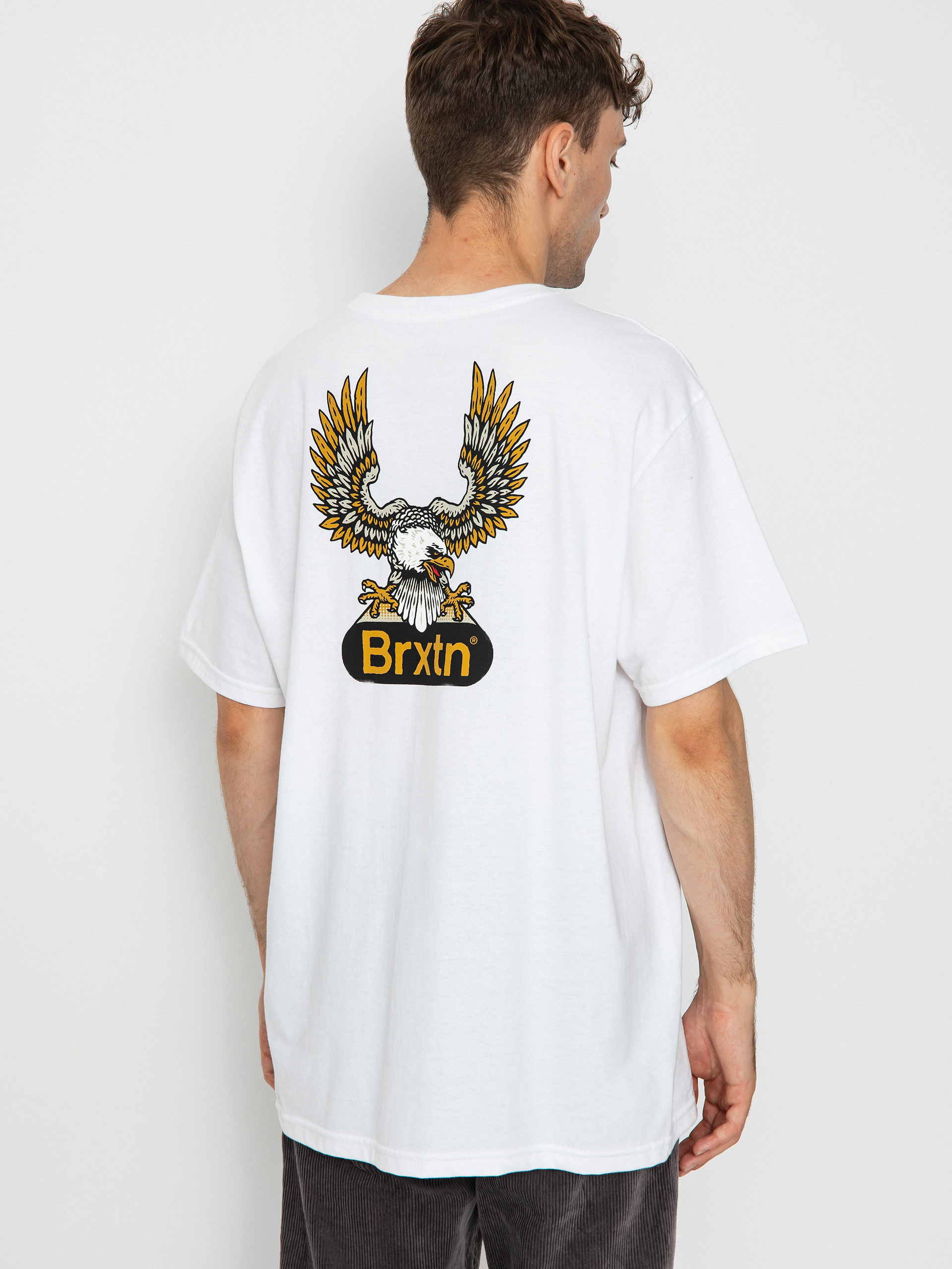 Tričko Brixton Merrick Stt (white)