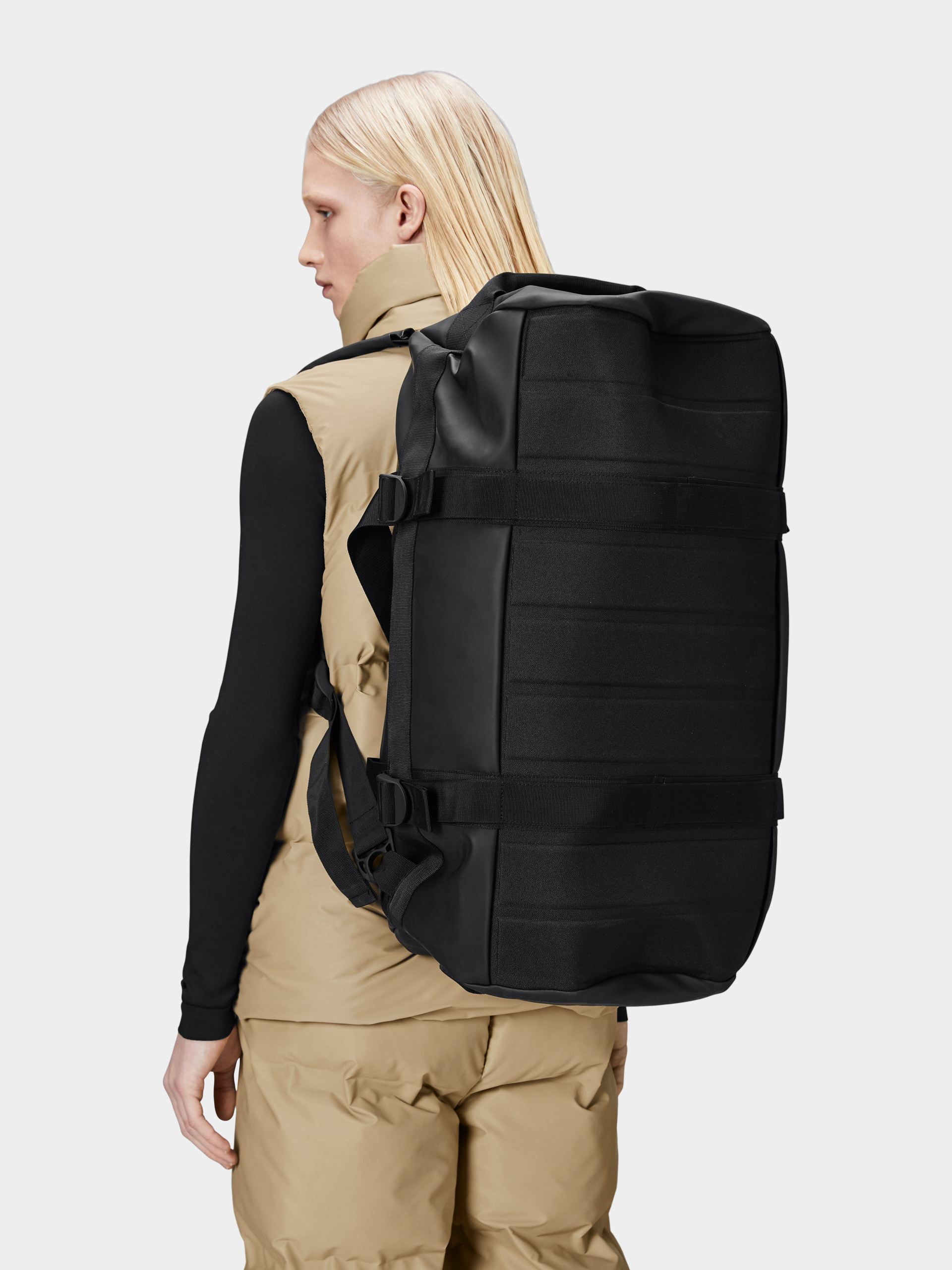 Taška Rains Texel Duffel Bag (black)