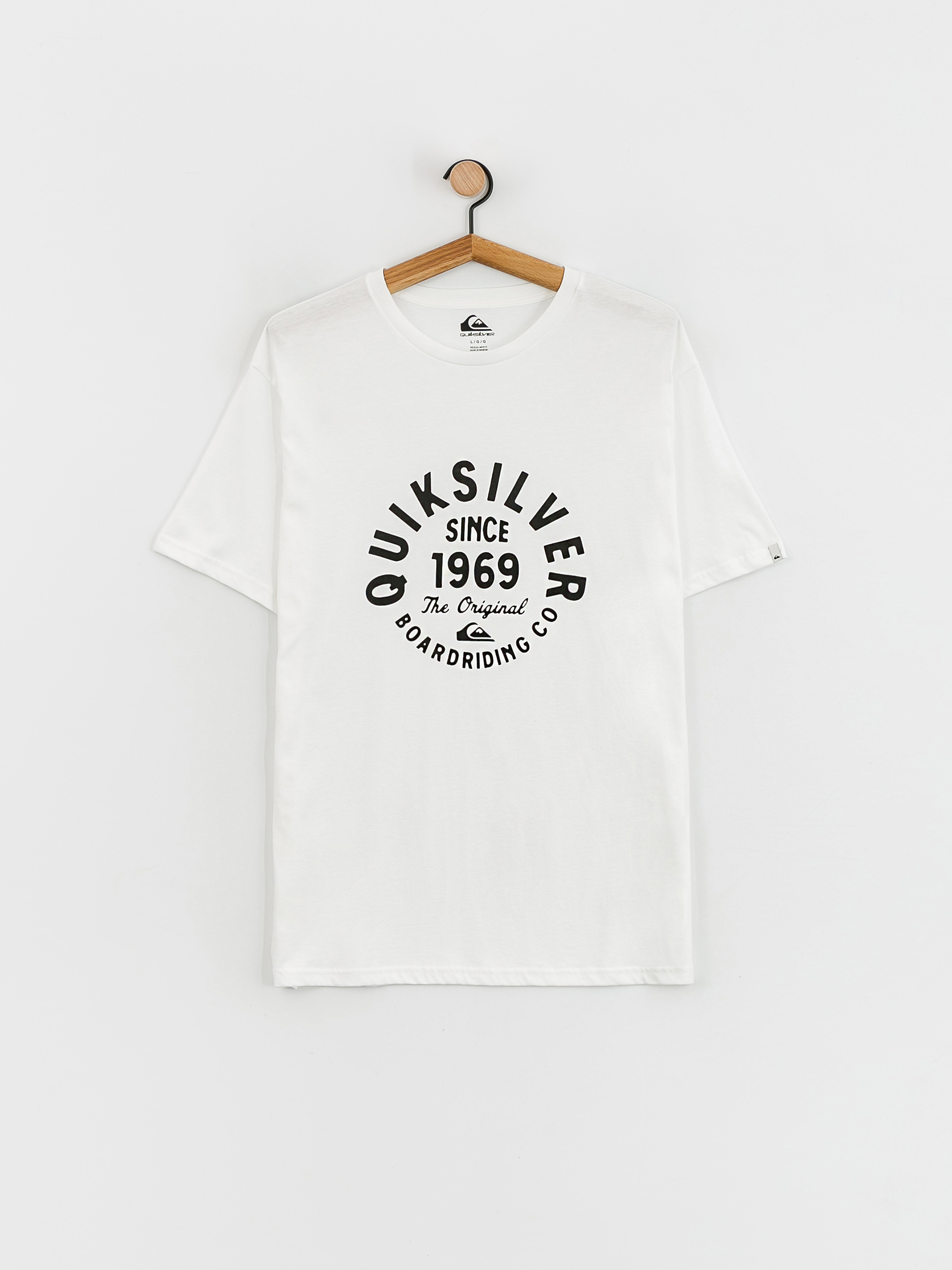Tričko Quiksilver Circled Script Front (white)
