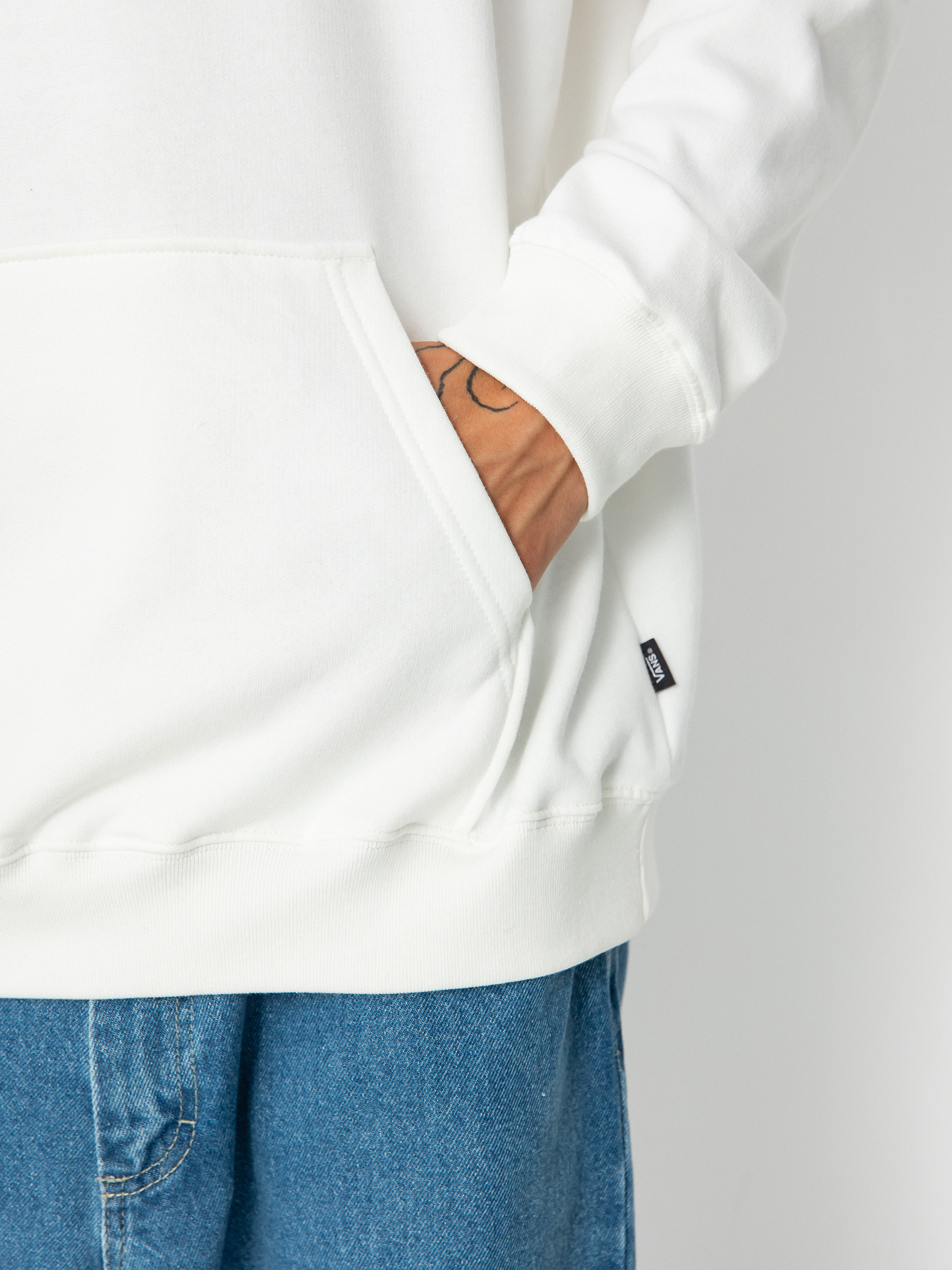 Mikina s kapucí Vans Pool Hall HD (marshmallow)