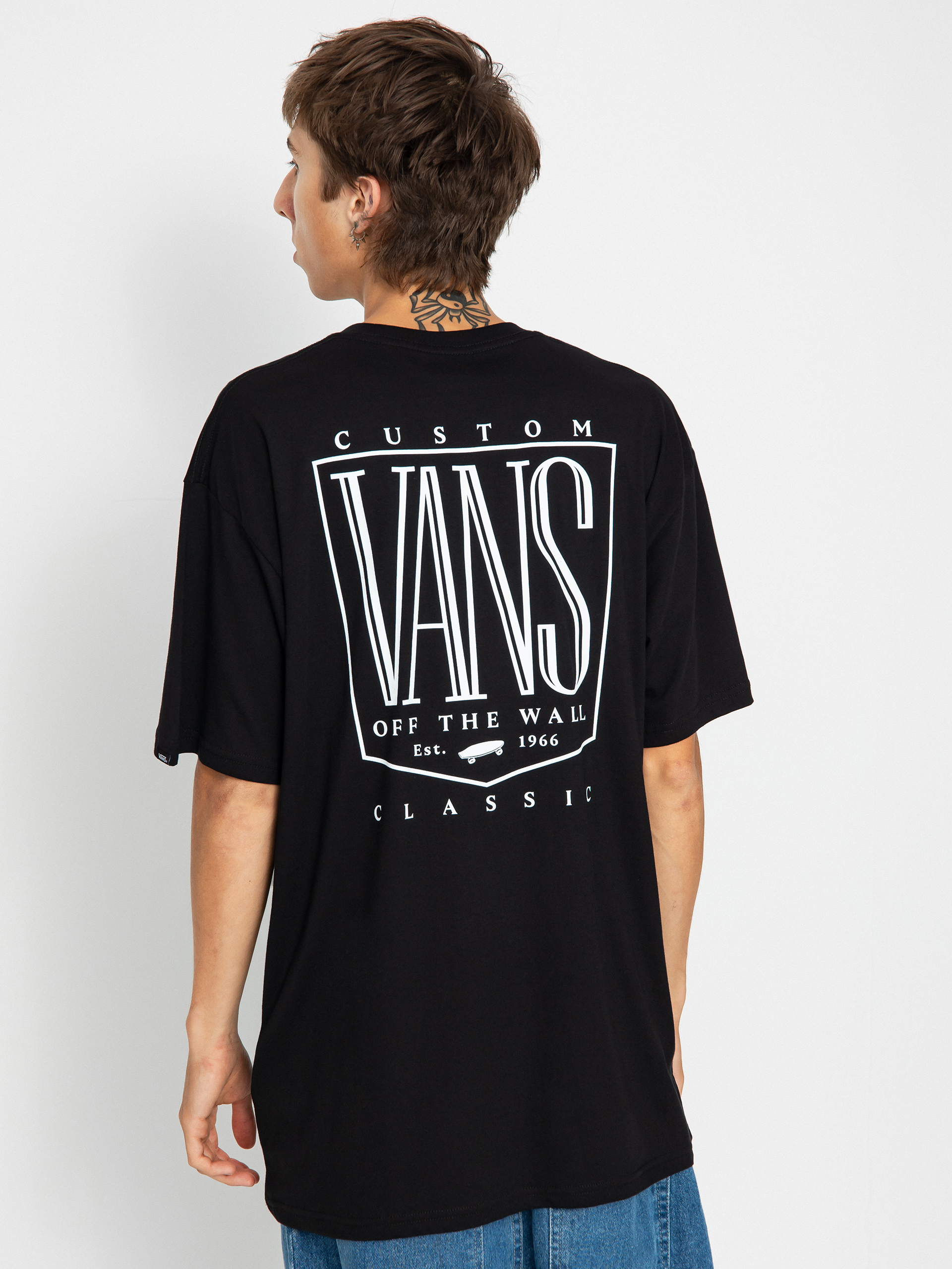 Tričko Vans Original Tall Type (black)