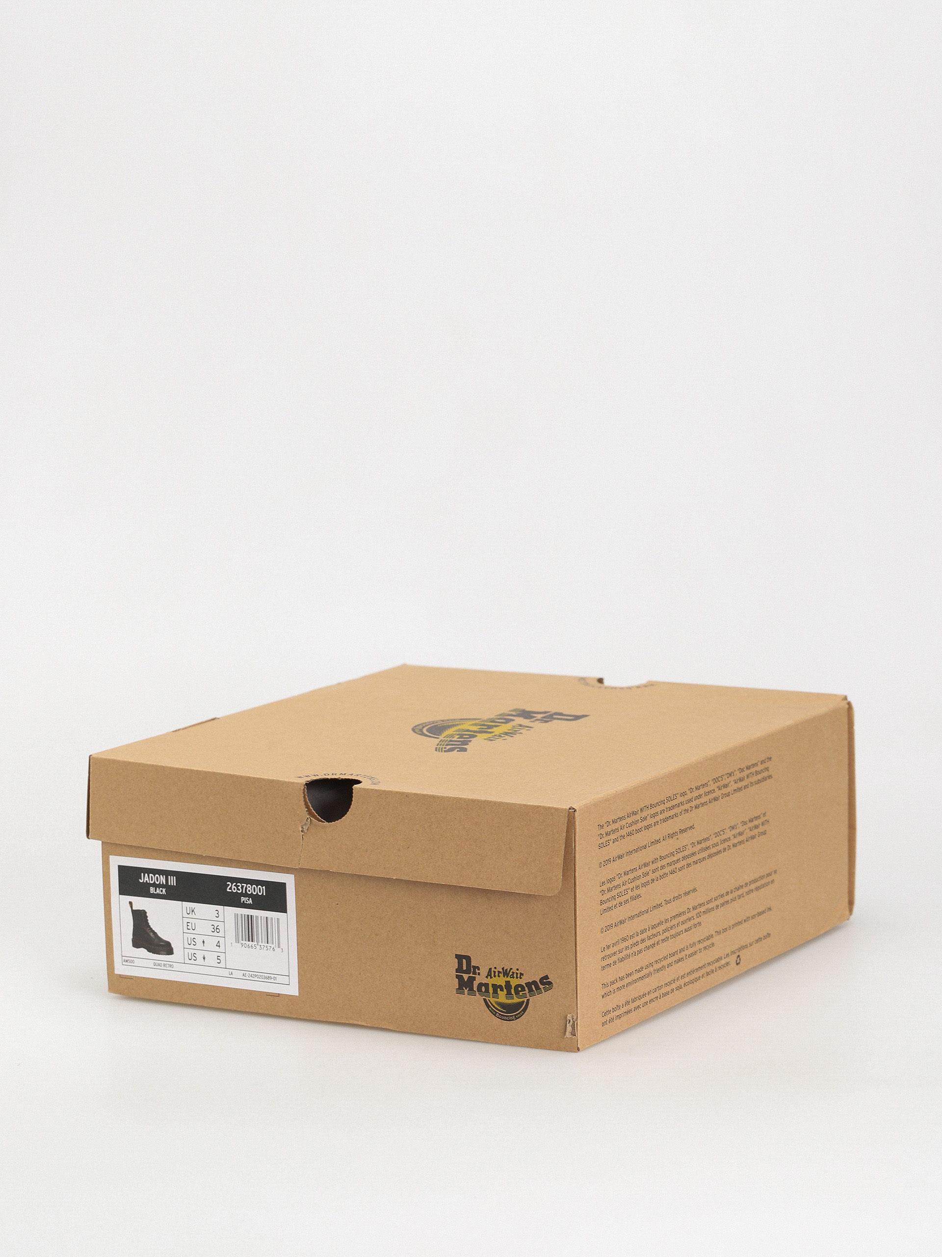 Boty Dr. Martens Jadon III (black pisa)