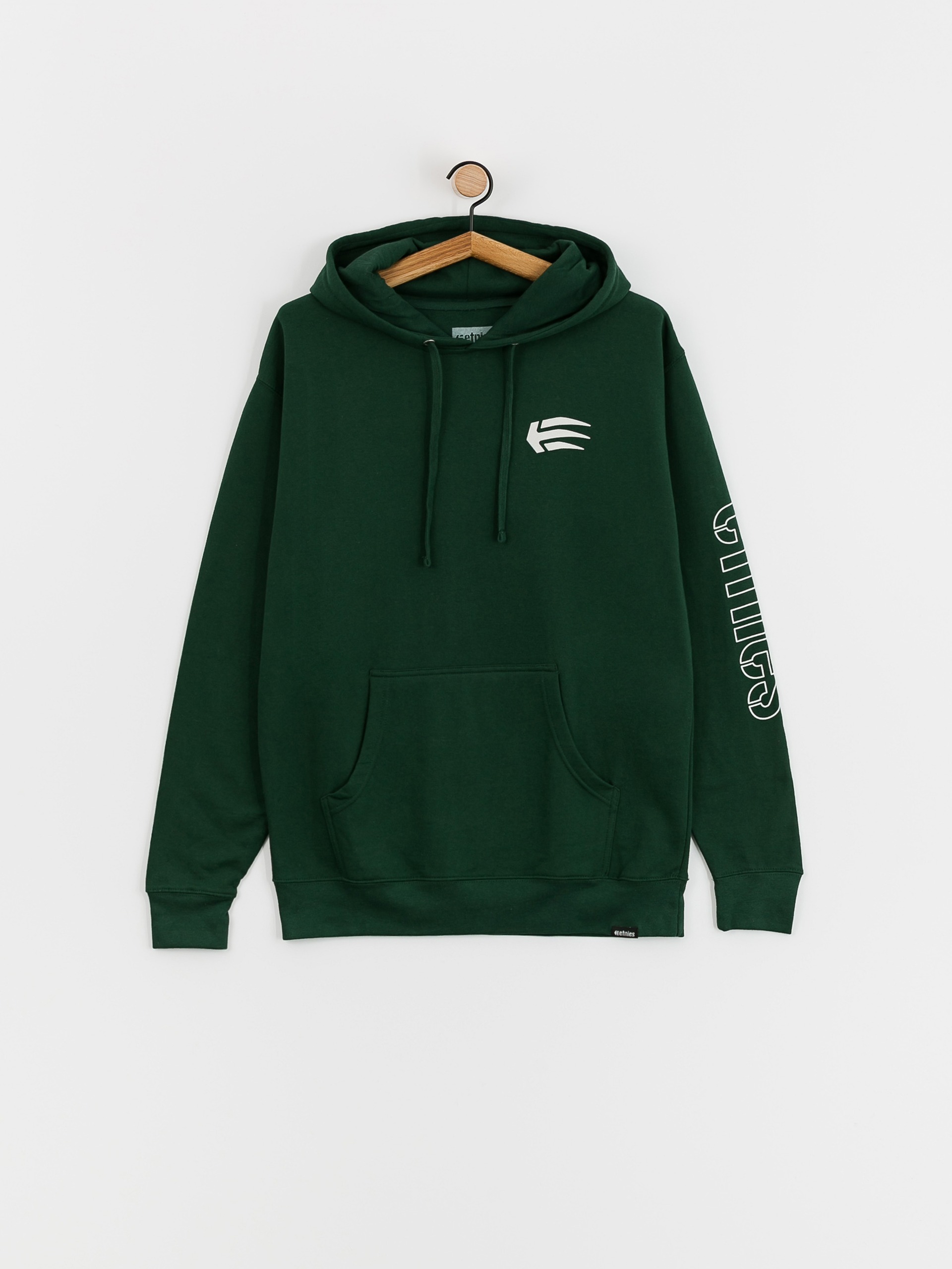 Mikina s kapucí Etnies Joslin HD (forrest)
