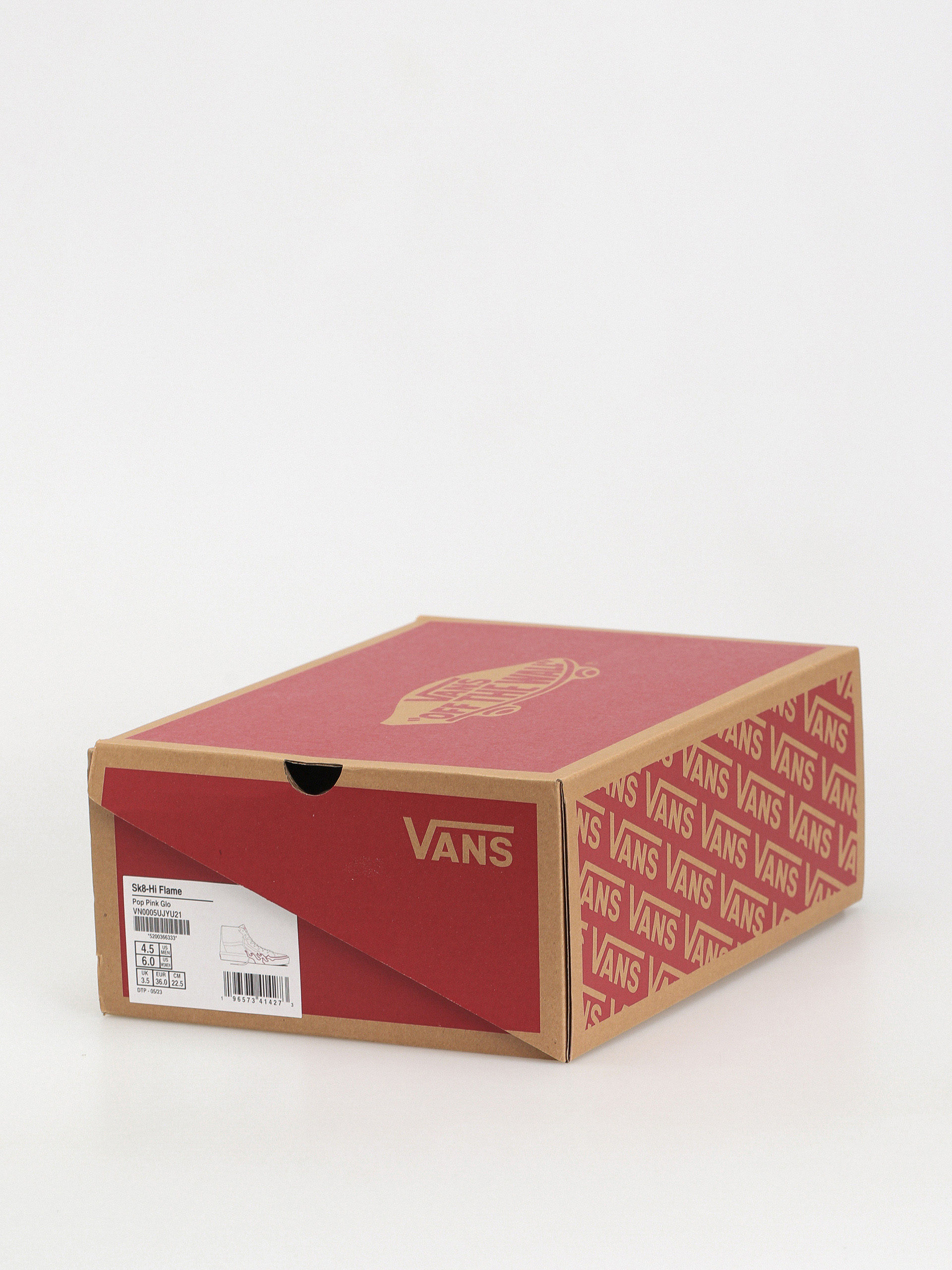 Boty Vans Sk8 Hi Flame (pop pink glo)