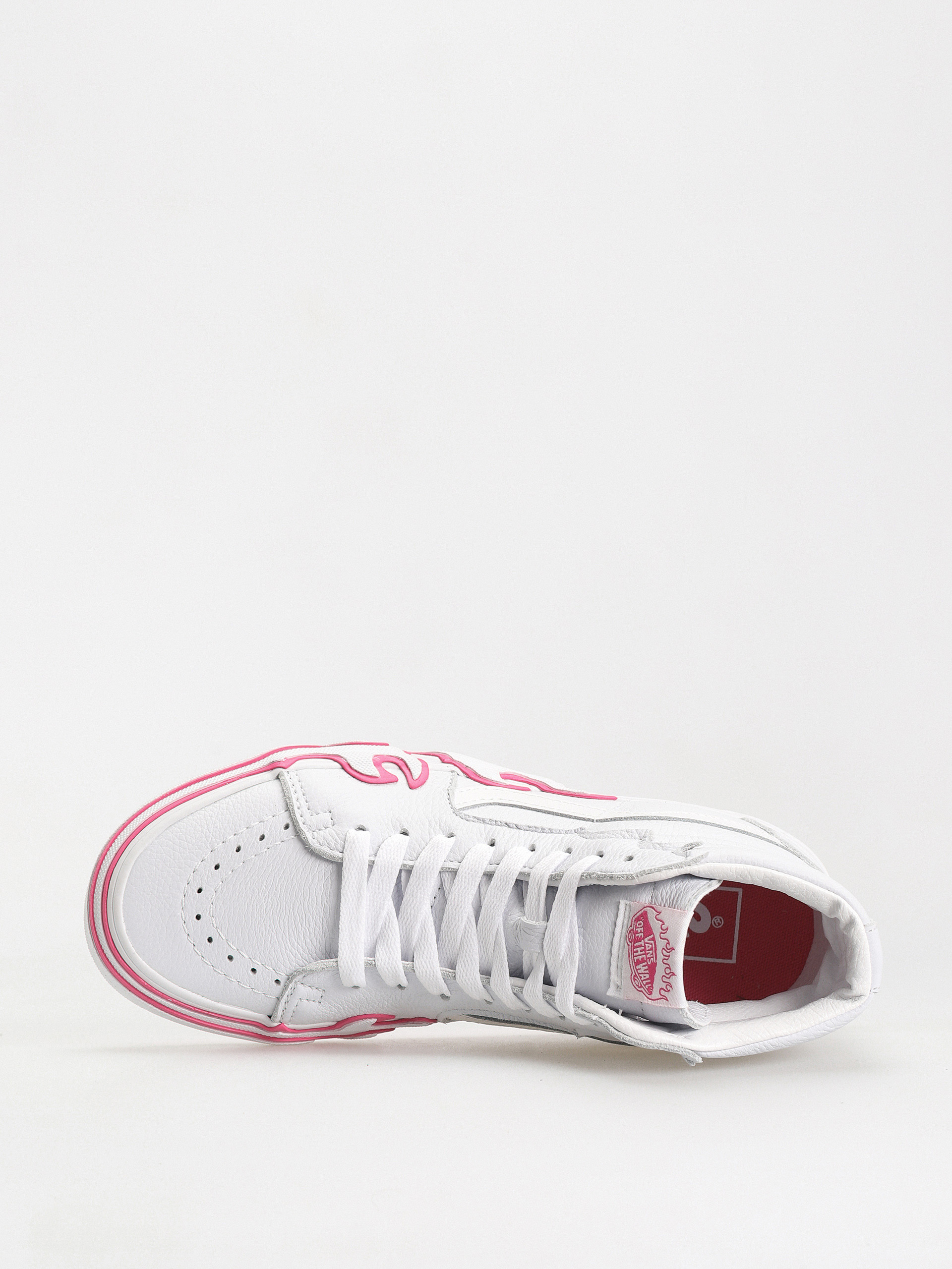 Boty Vans Sk8 Hi Flame (pop pink glo)