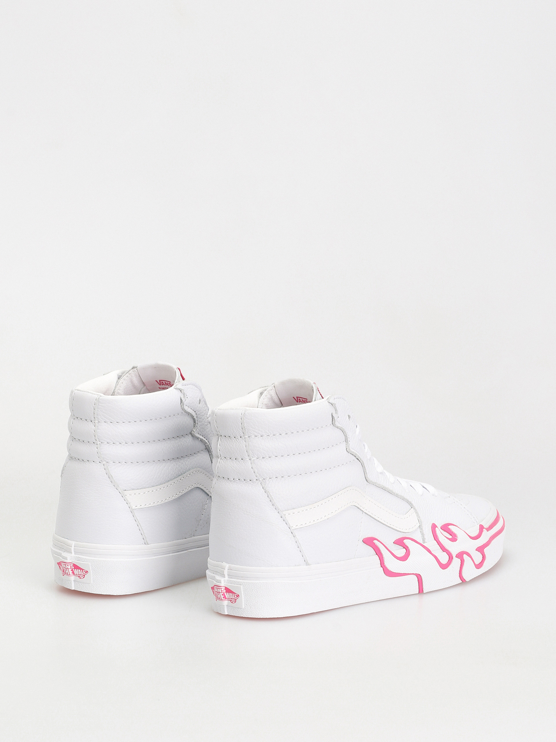 Boty Vans Sk8 Hi Flame (pop pink glo)