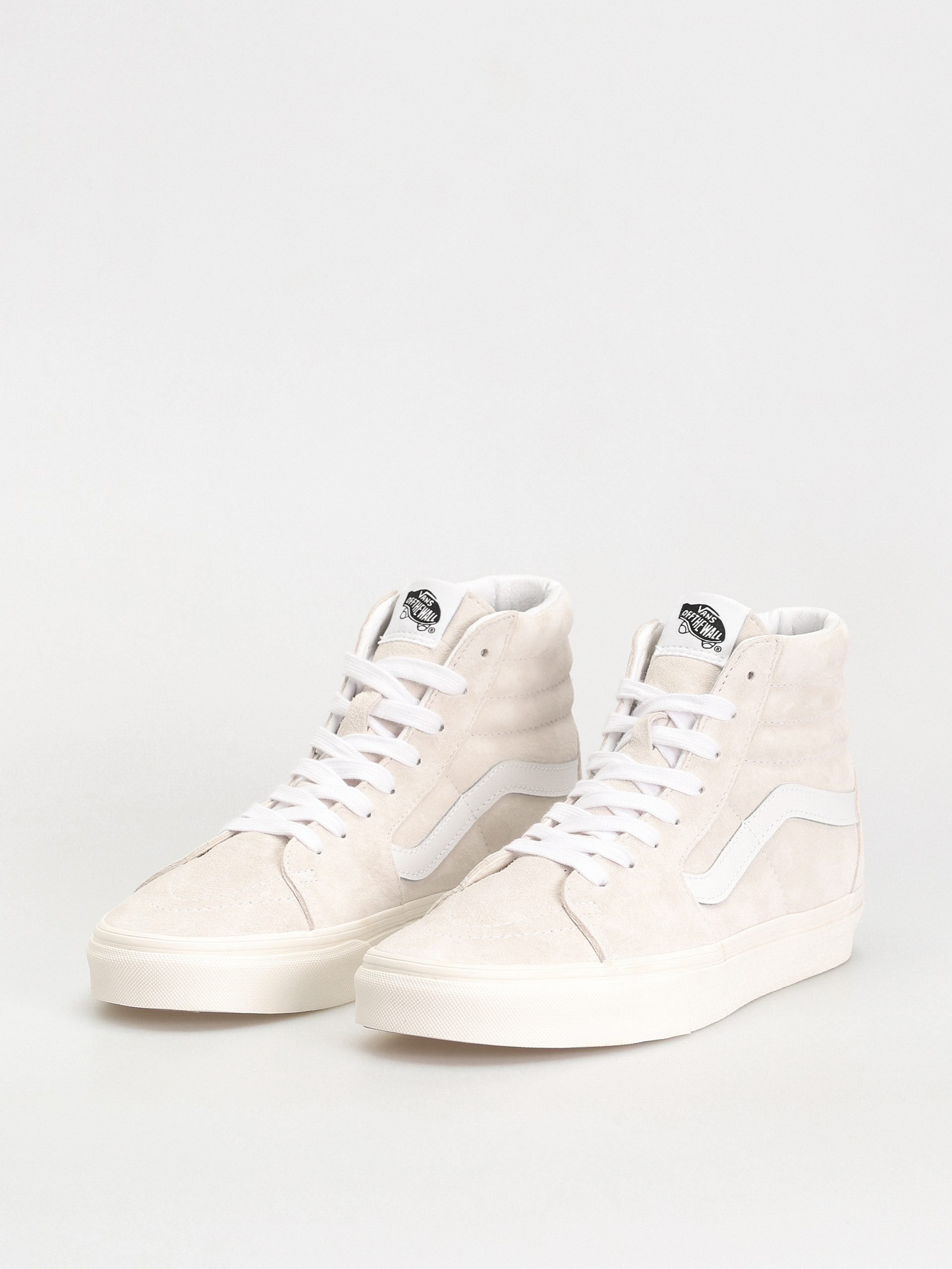 Boty Vans Sk8 Hi (pig suede blanc de blanc)