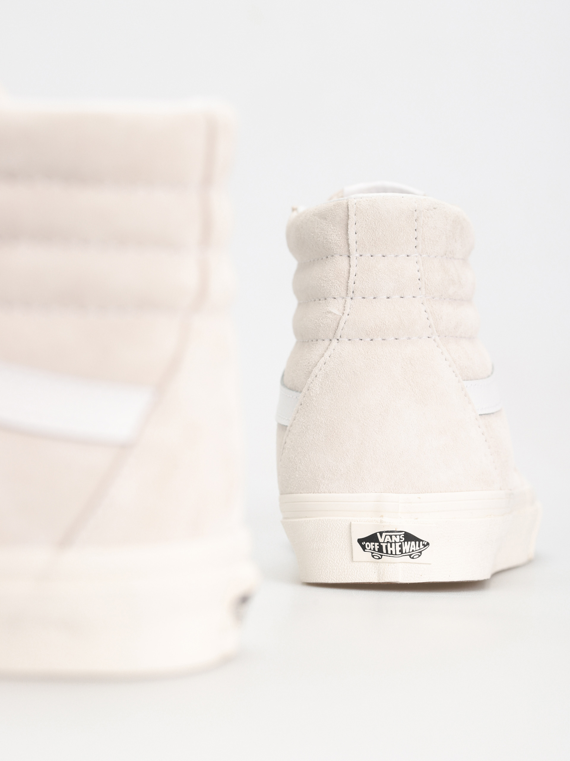 Boty Vans Sk8 Hi (pig suede blanc de blanc)