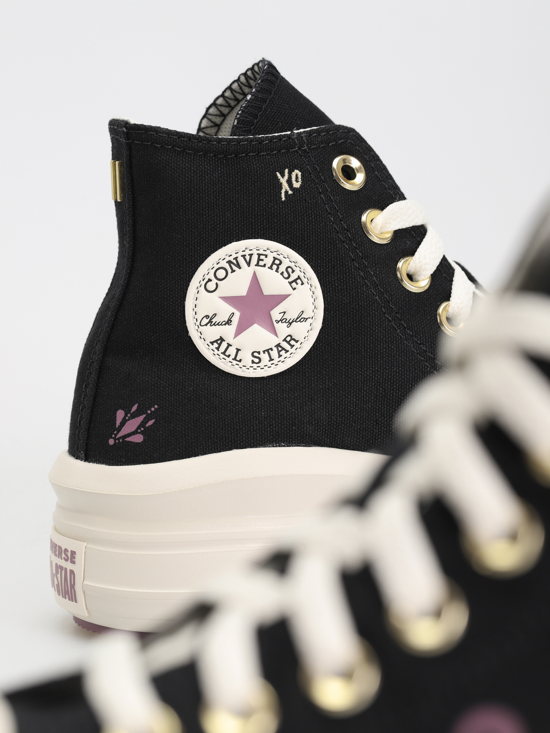 Boty Converse Chuck Taylor All Star Move Hi Wmn (black/dreamy dahlia/egret)