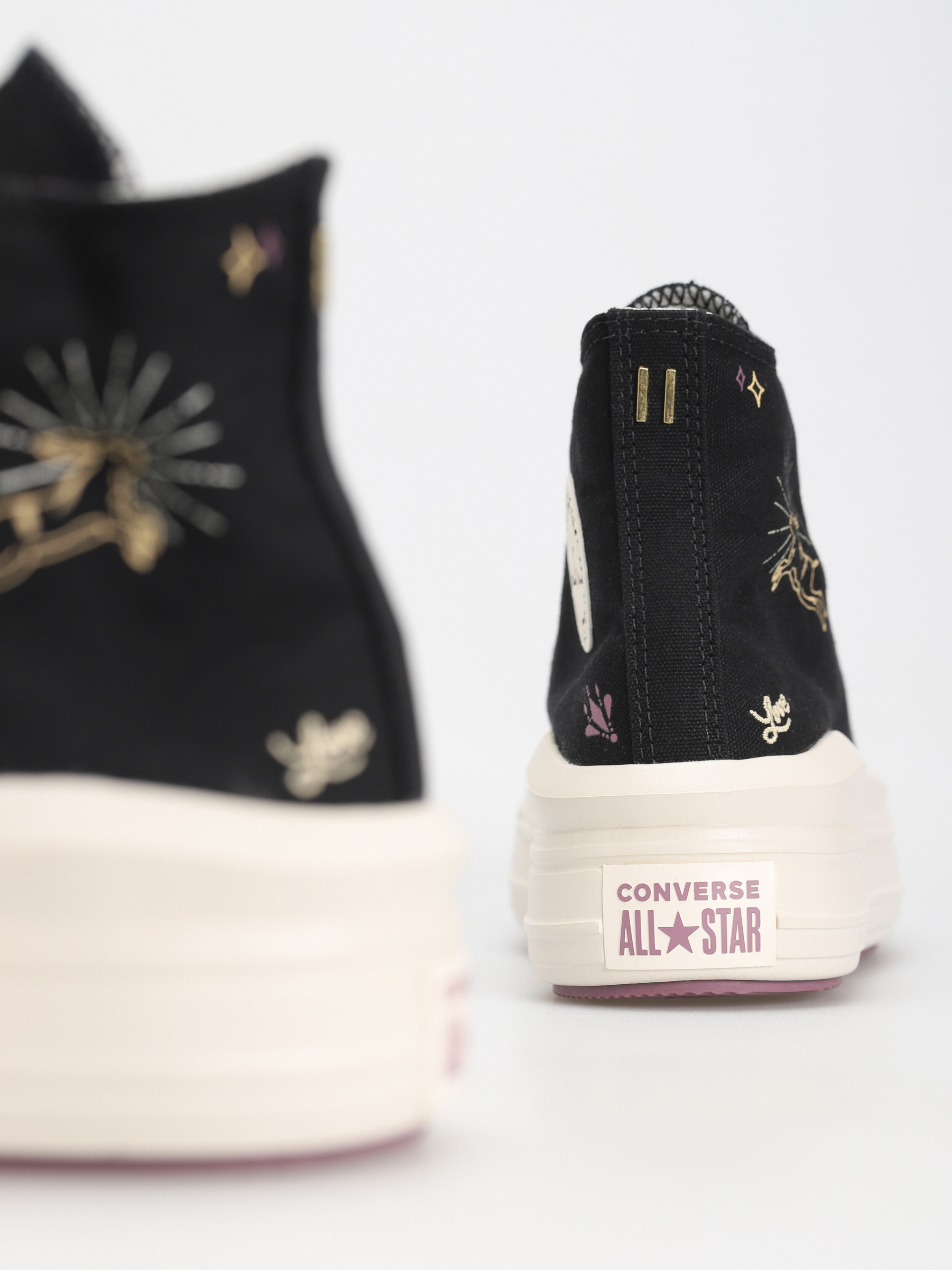 Boty Converse Chuck Taylor All Star Move Hi Wmn (black/dreamy dahlia/egret)