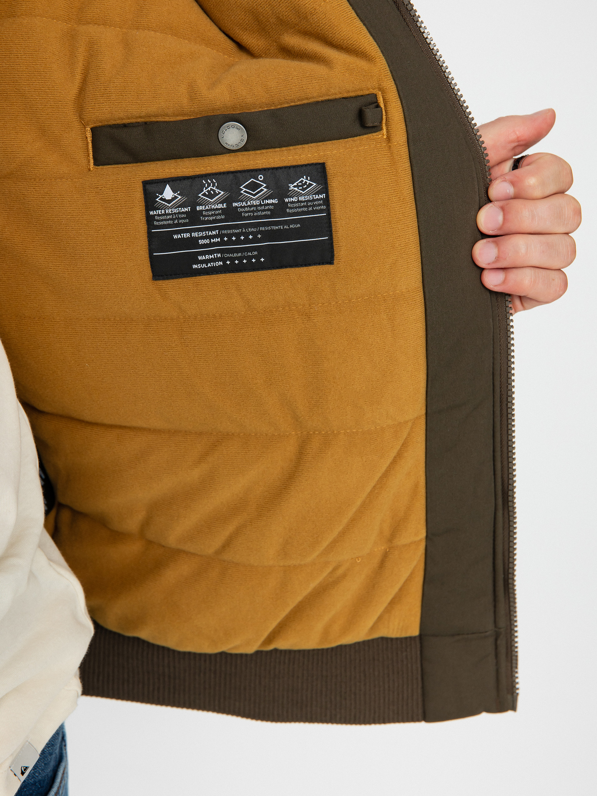 Bunda Volcom Hernan 5K (wren)