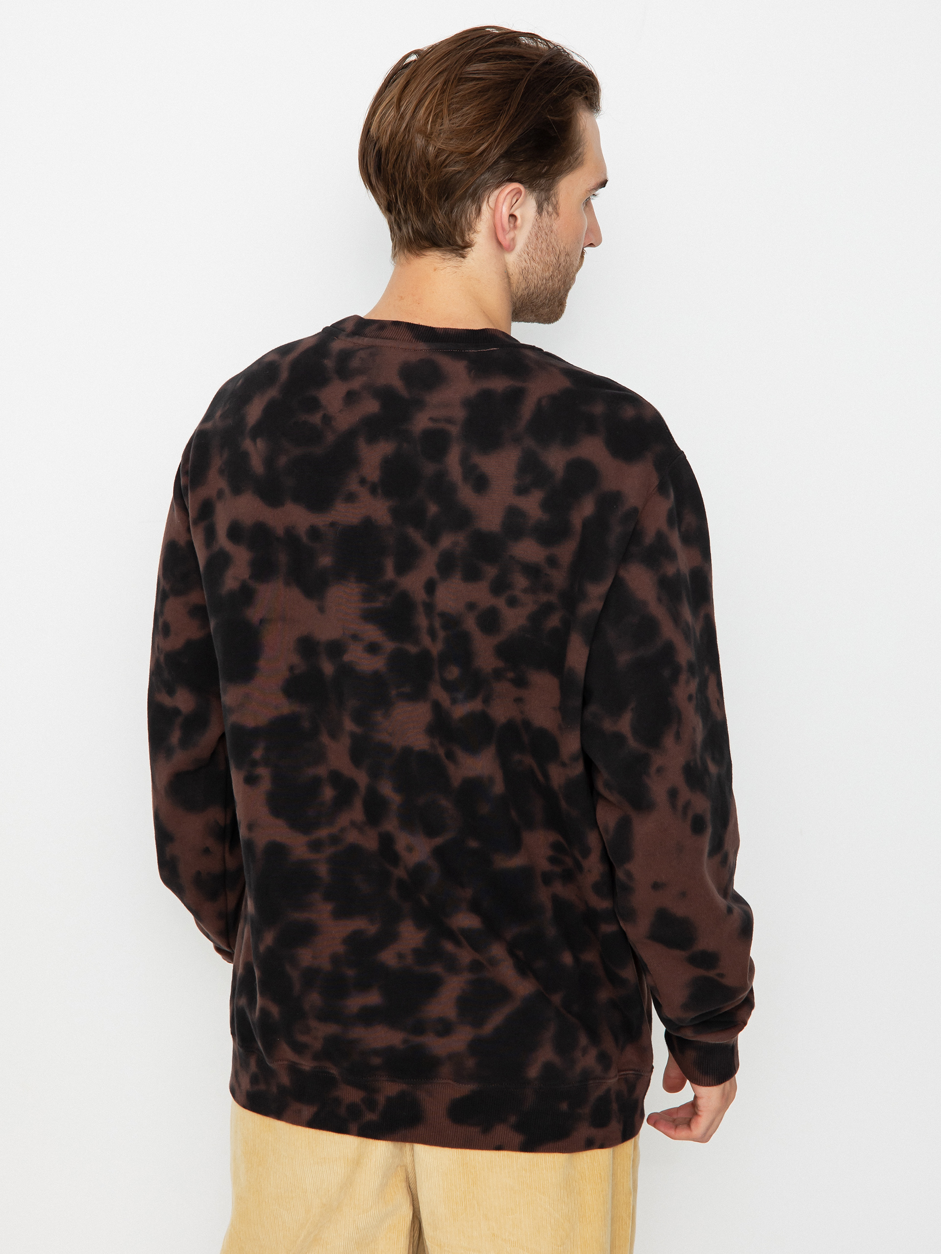 Mikina Volcom Fa Max Sherman Crew (bitter chocolate)