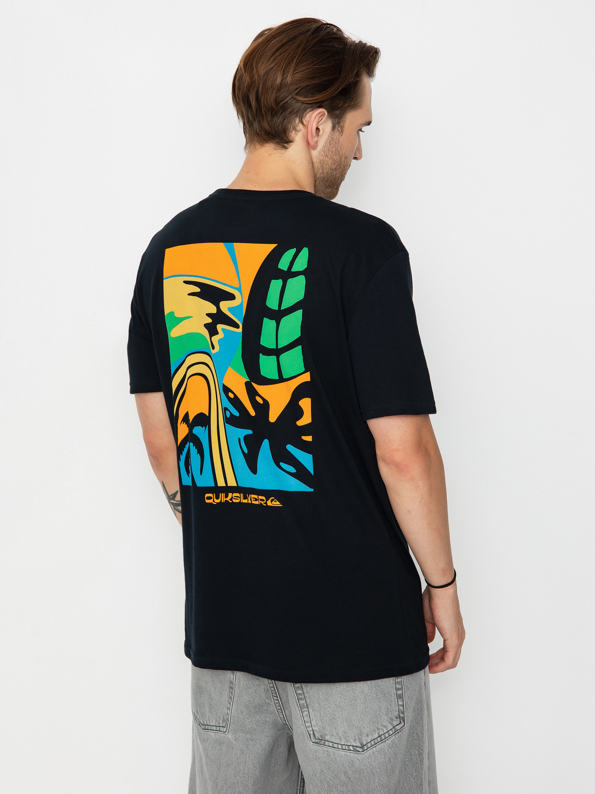 Tričko Quiksilver Weird Trip (black)