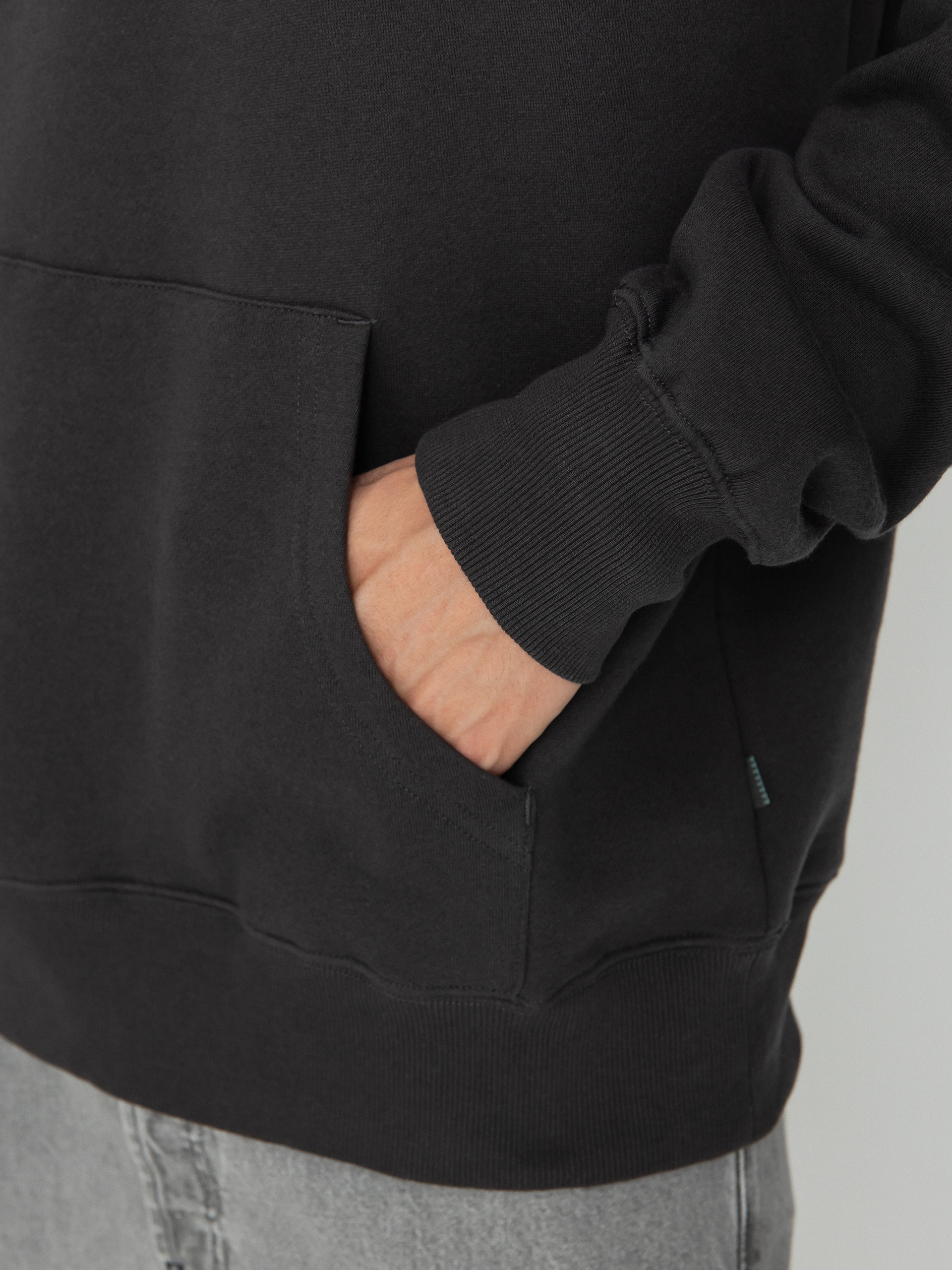 Mikina s kapucí Quiksilver Moonlit Mountai HD (phantom)