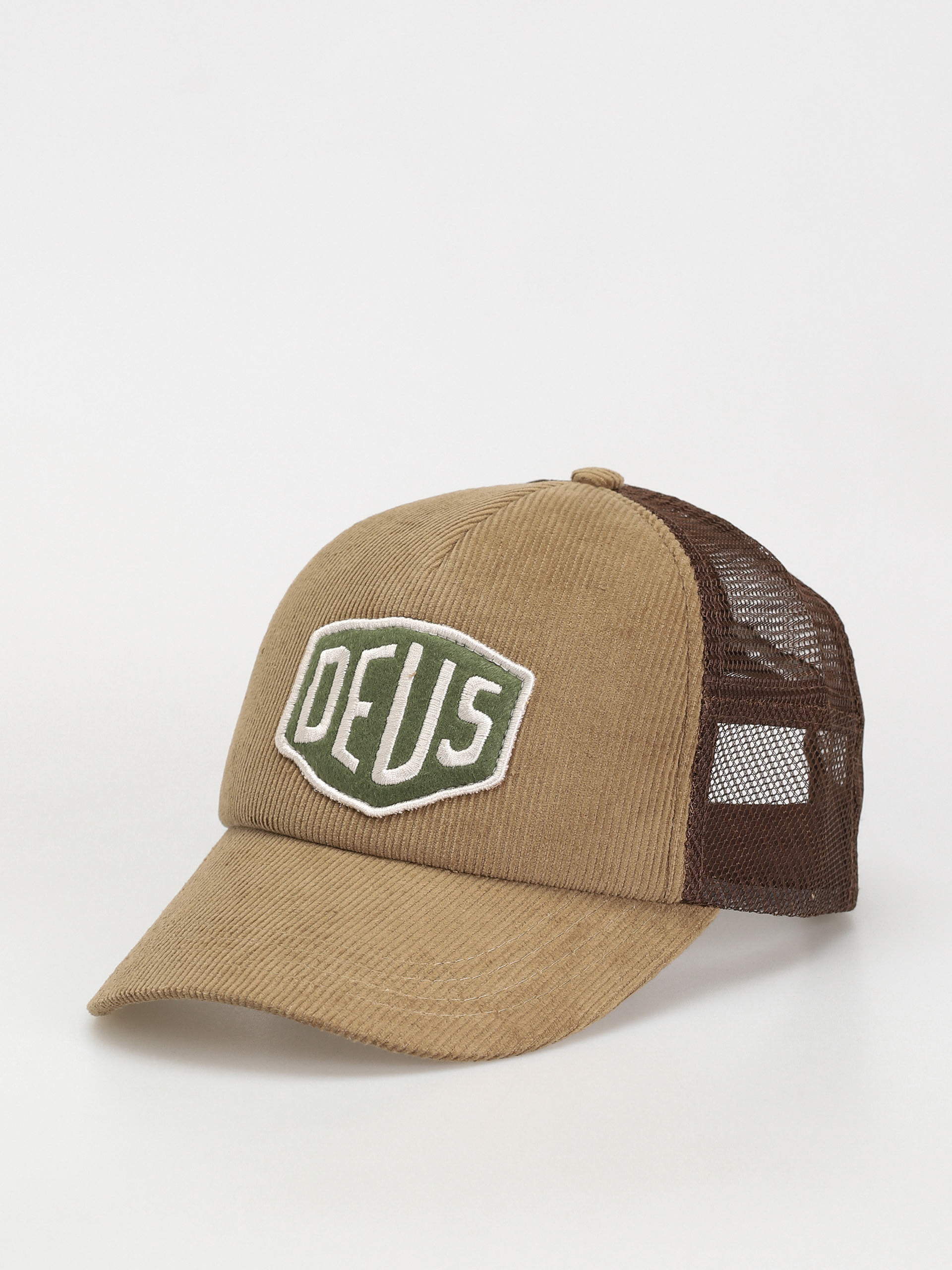 Kšiltovka  Deus Ex Machina Shield Cord Trucker (tobacco)